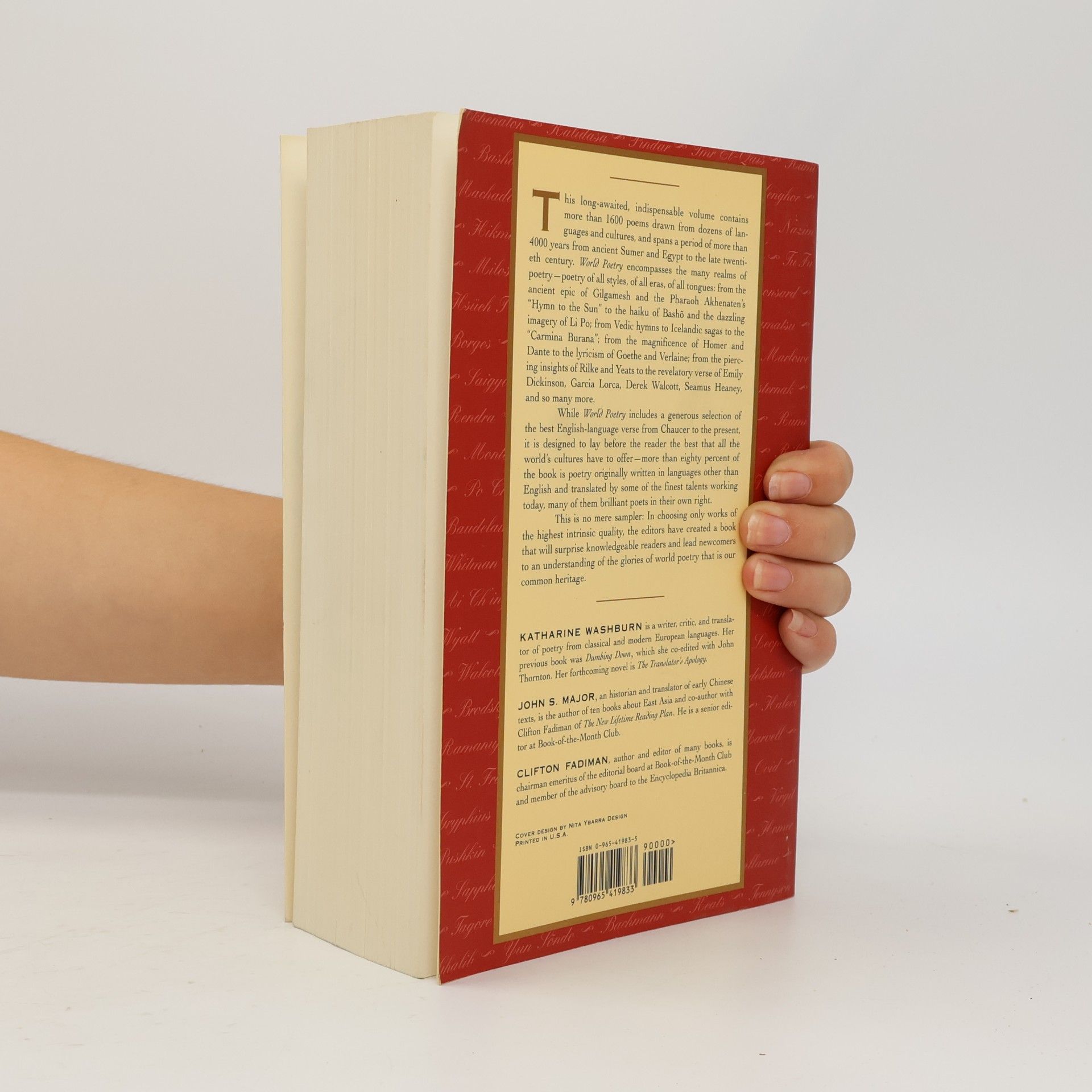 Katharine Washburn World Poetry