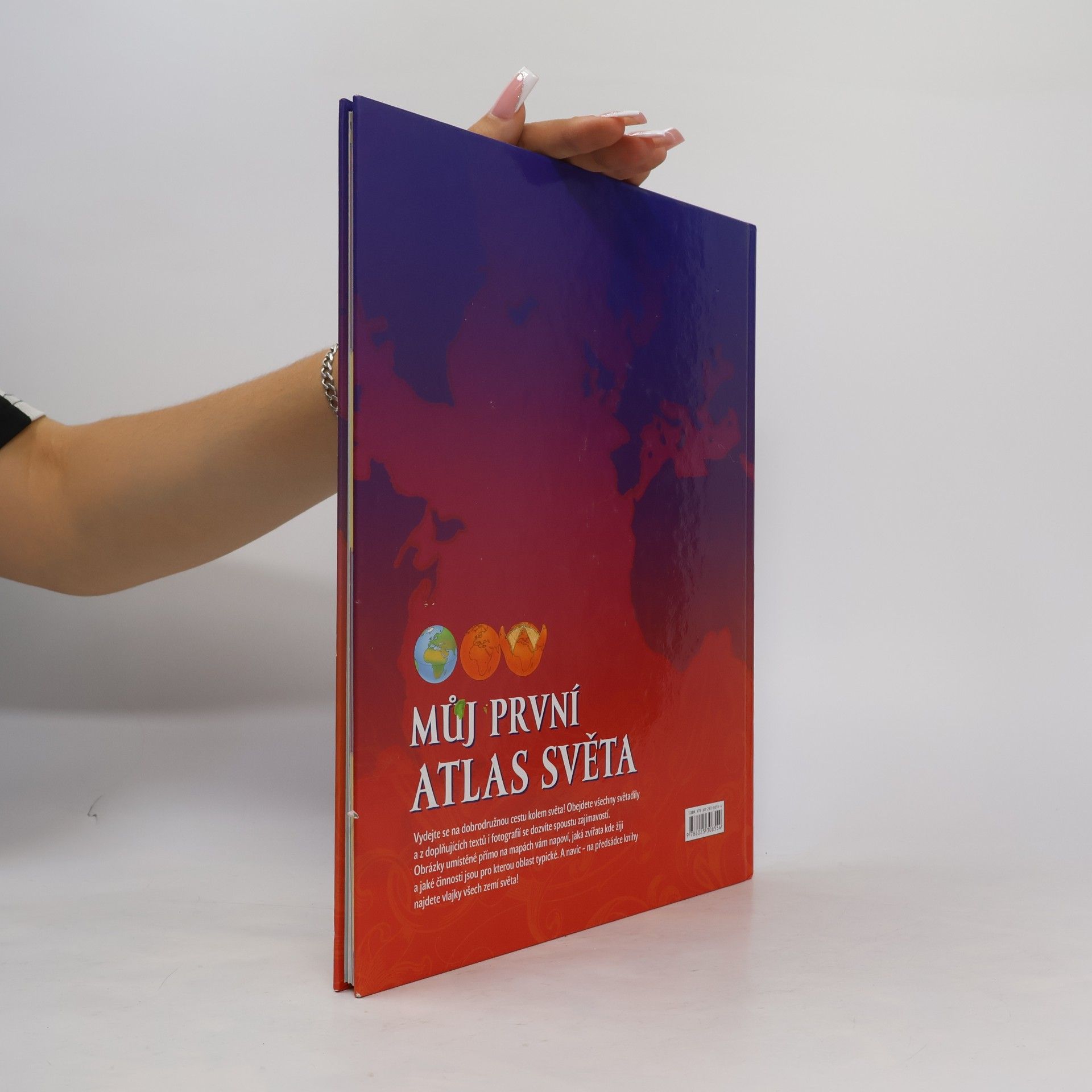 Deborah Chancellor Můj první atlas světa