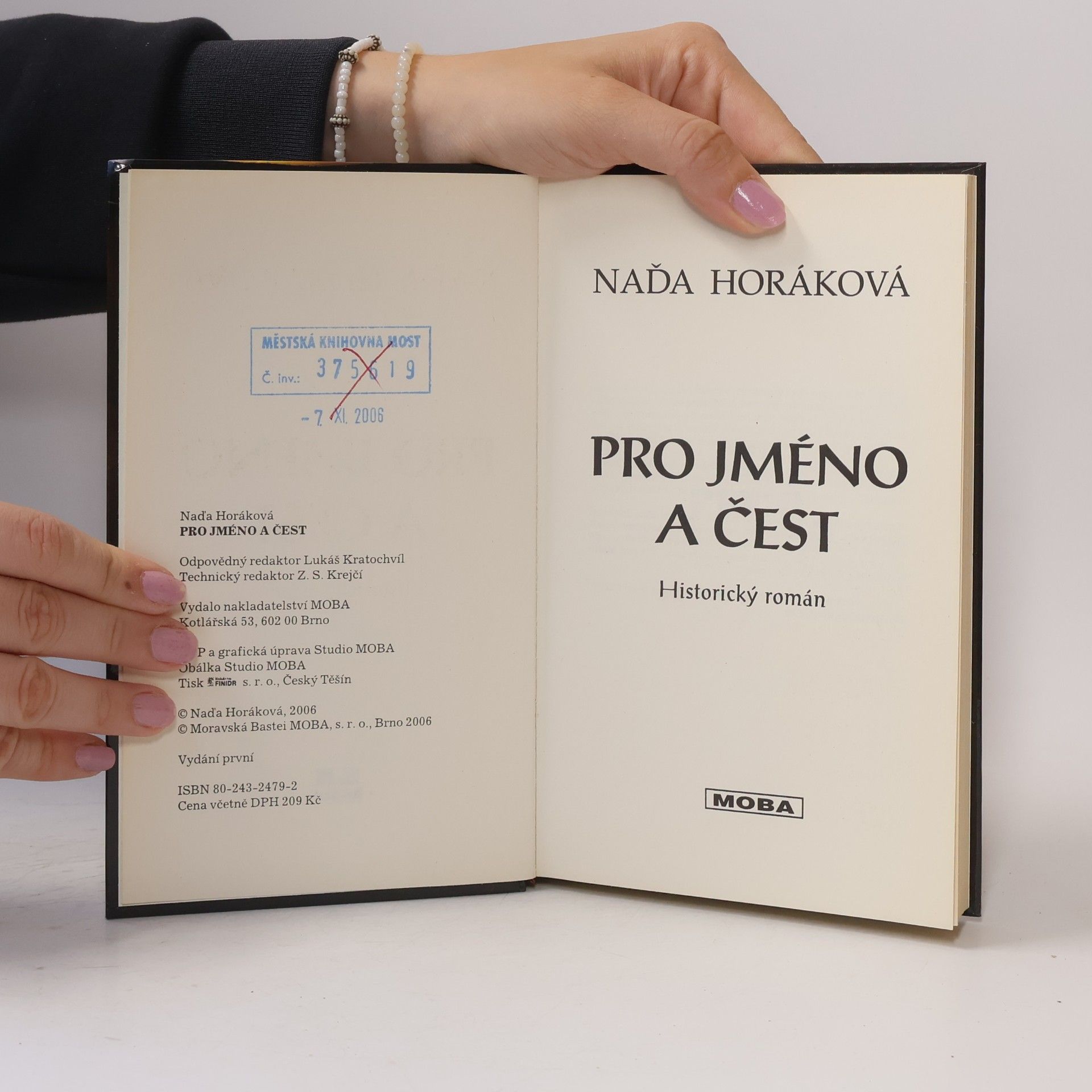 Naďa Horáková Pro jméno a čest