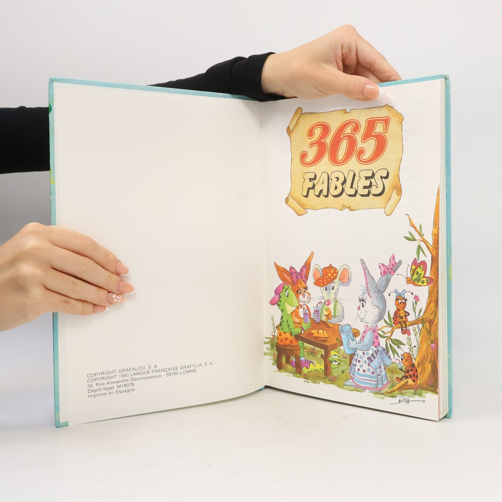 Autores varios 365 Fables