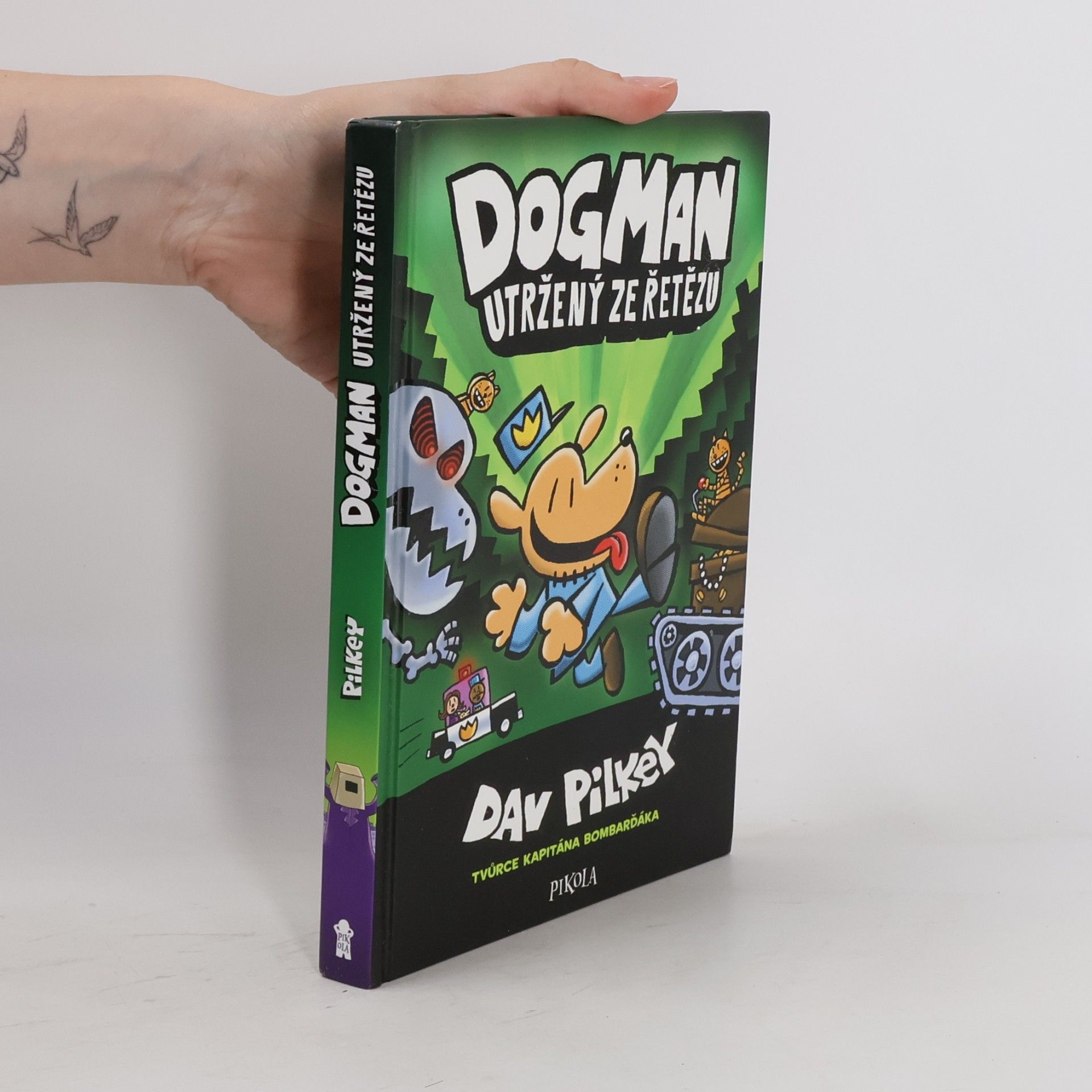 Dav Pilkey Dogman utržený ze řetězu