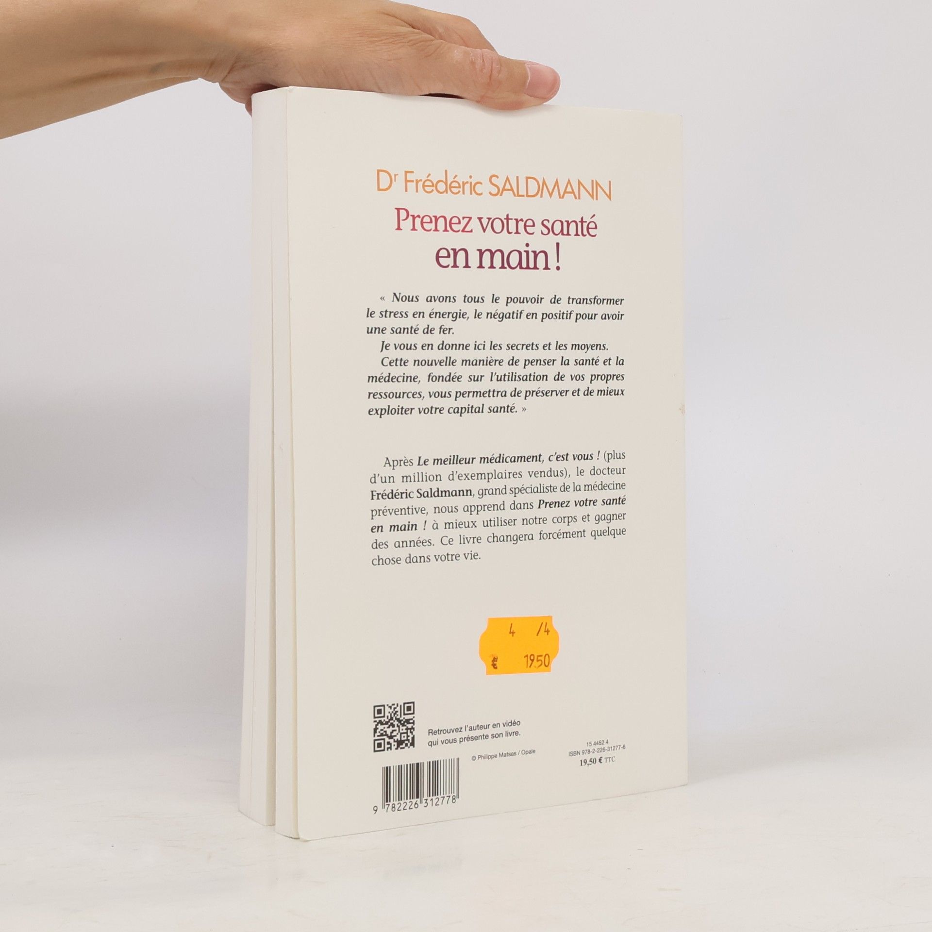 Frédéric Saldmann Prenez votre santé en main !