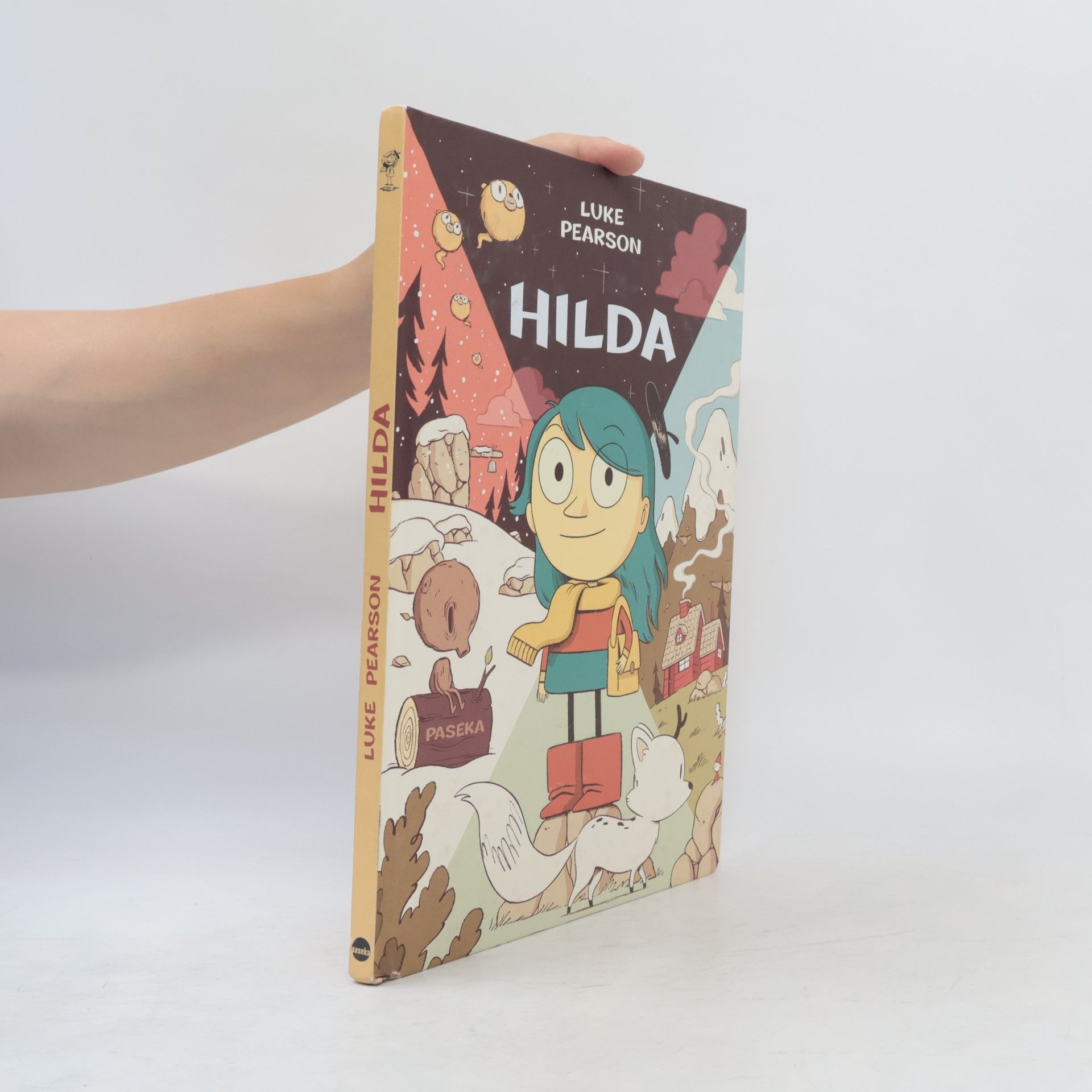 Luke Pearson Hilda a troll ; Hilda a půlnoční obr