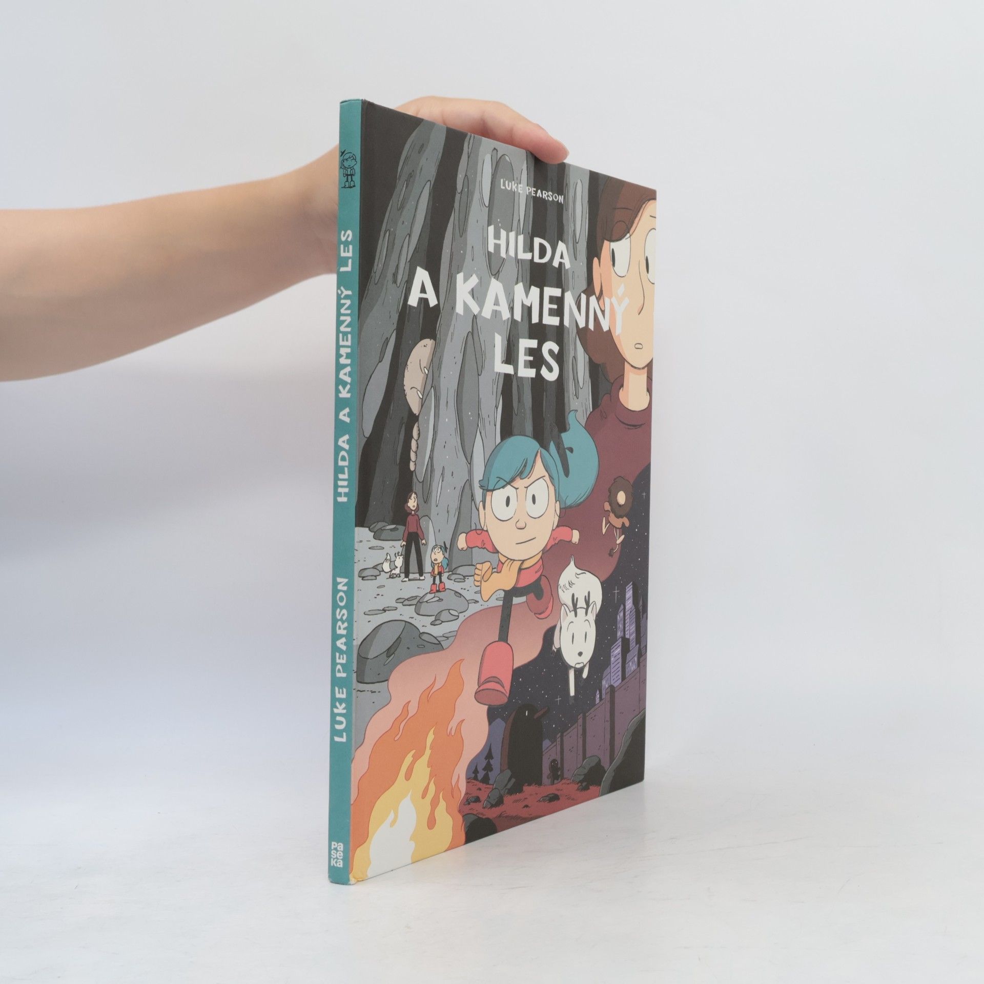 Luke Pearson Hilda a kamenný les