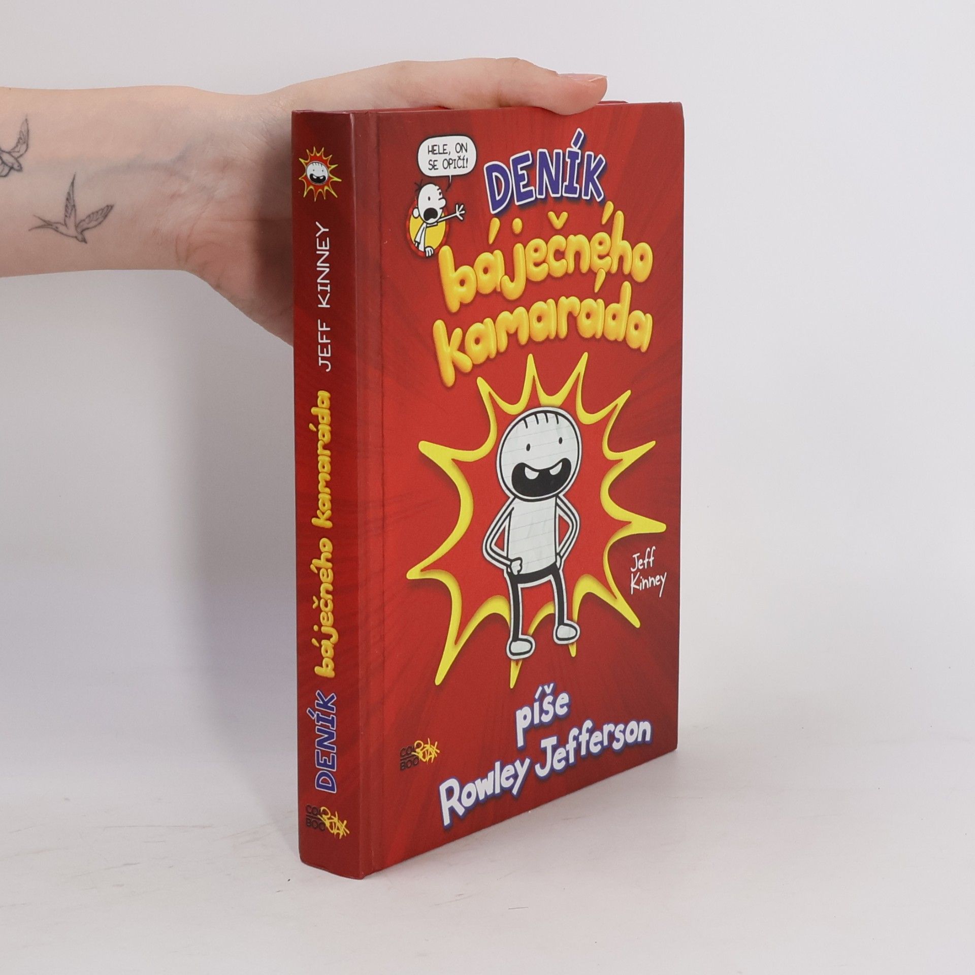 Jeff Kinney Deník báječného kamaráda. Píše Rowley Jefferson
