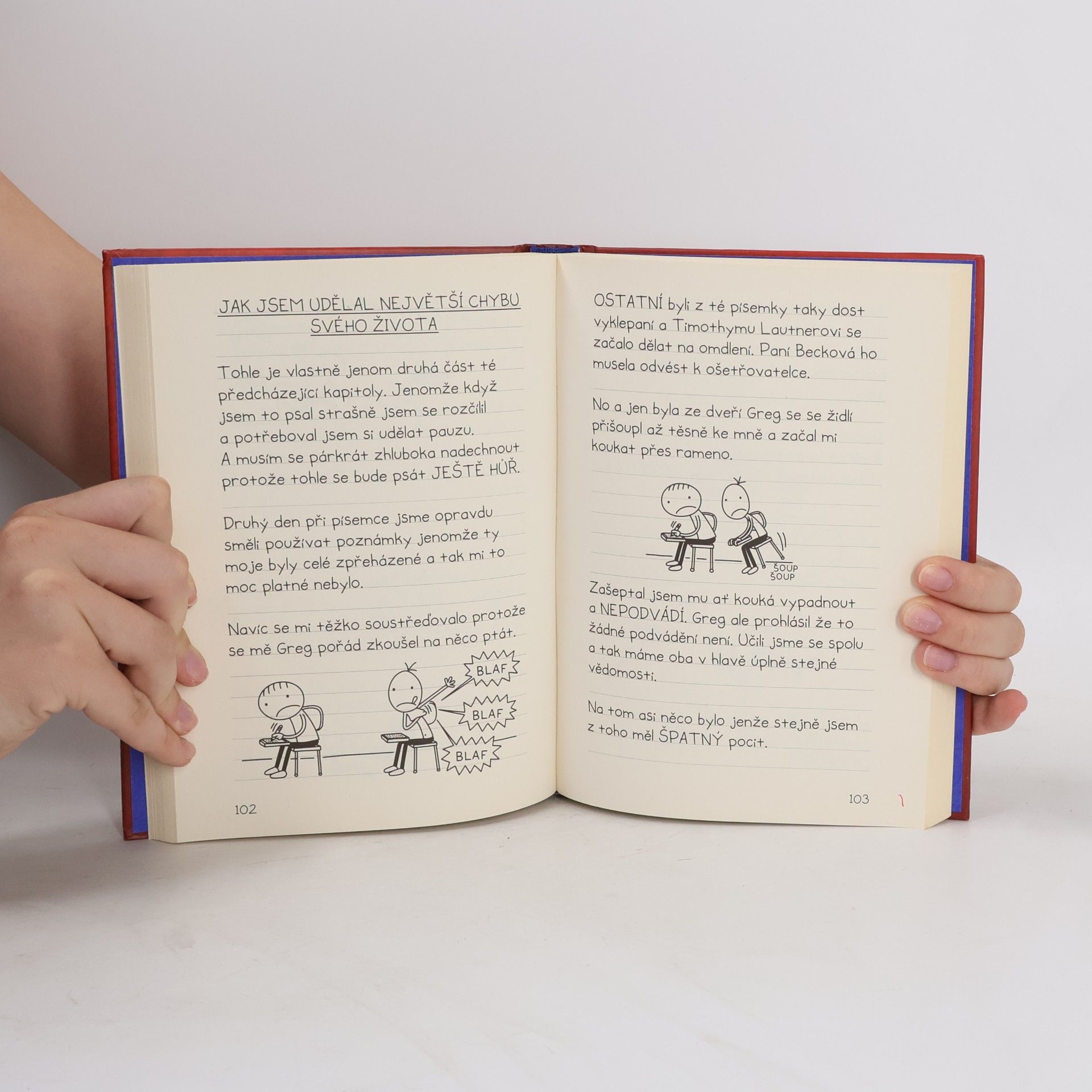 Jeff Kinney Deník báječného kamaráda. Píše Rowley Jefferson