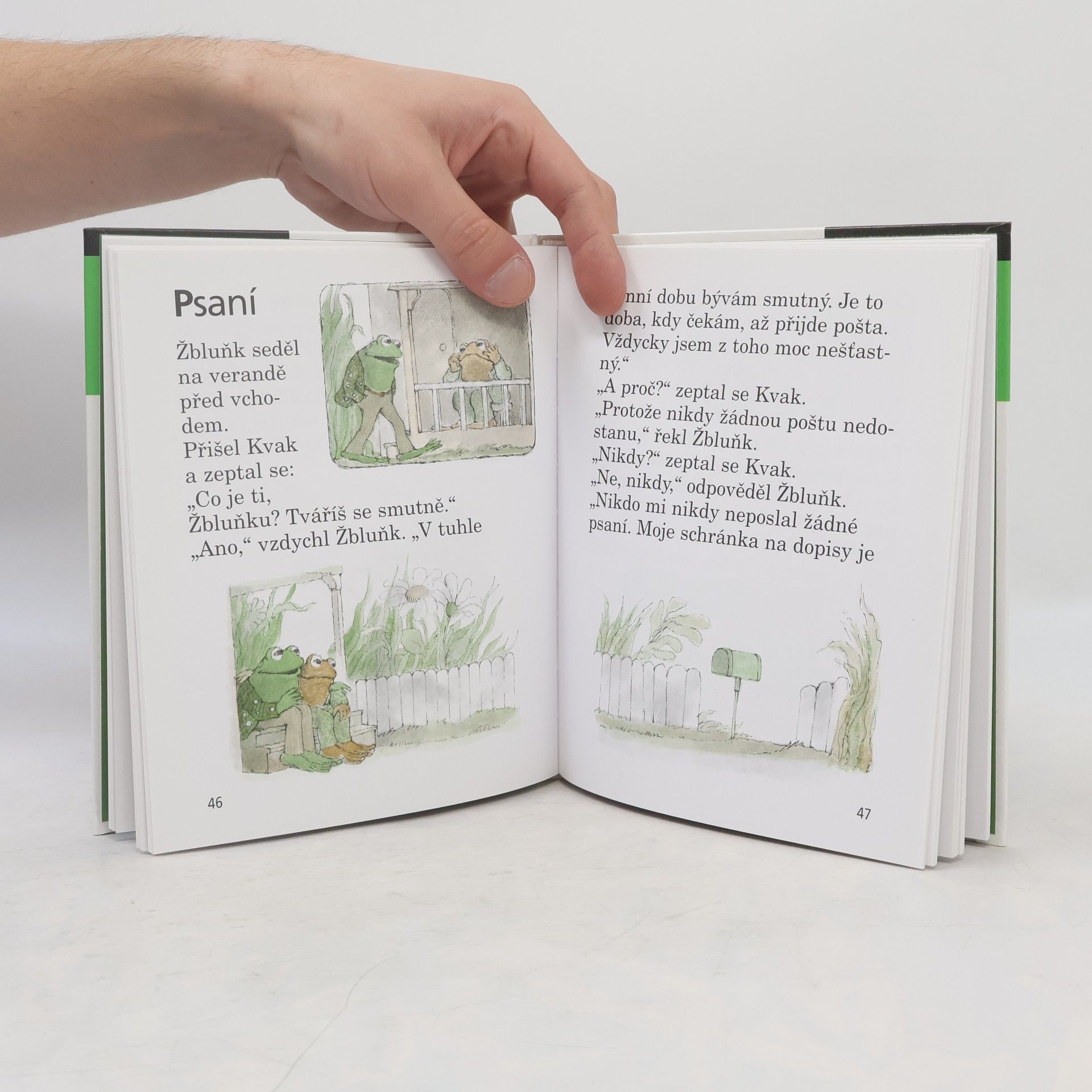 Arnold Lobel Kvak a Žbluňk jsou kamarádi