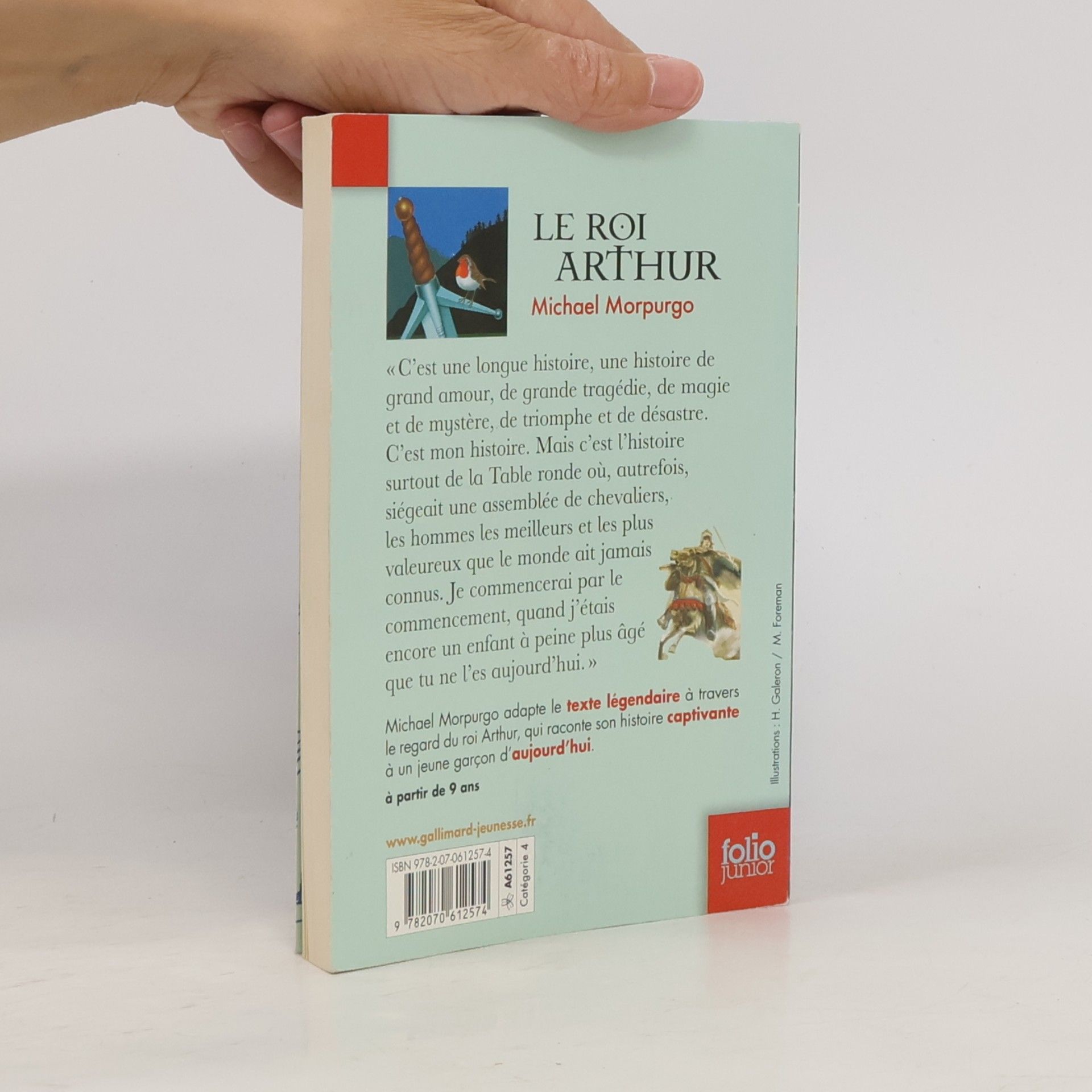 Sir Michael Morpurgo Le roi Arthur