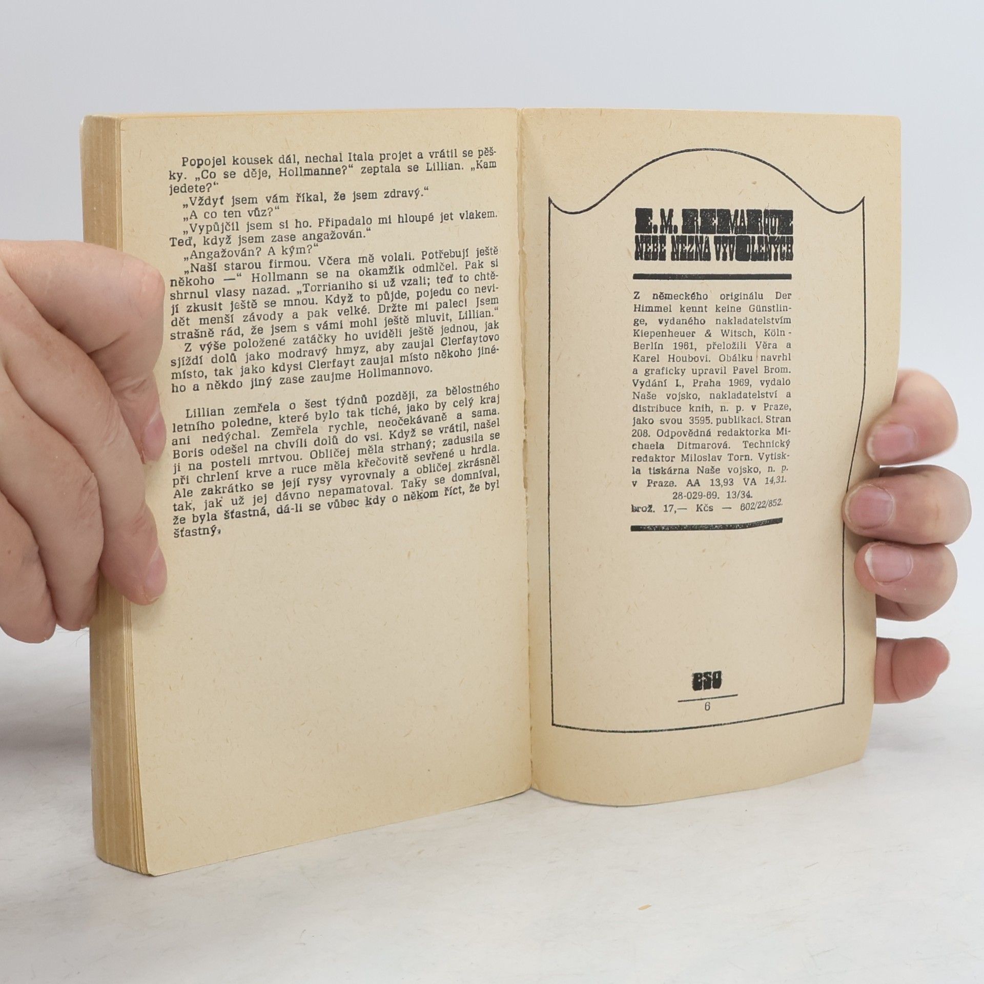 Erich Maria Remarque Nebe nezná vyvolených