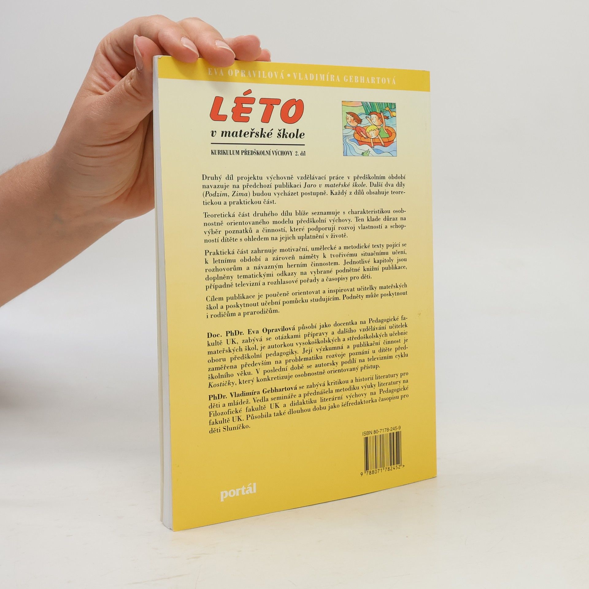 Vladimíra Gebhartová Léto v mateřské škole - kurikulum předškolní výchovy 2.díl