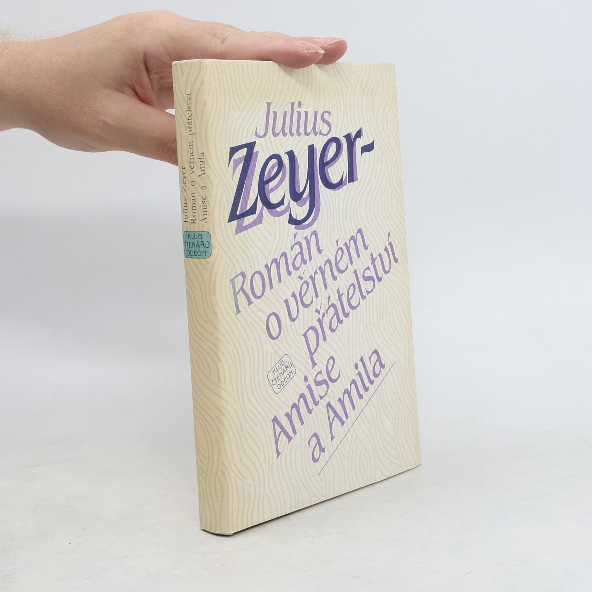 Julius Zeyer Román o věrném přátelství Amise a Amila
