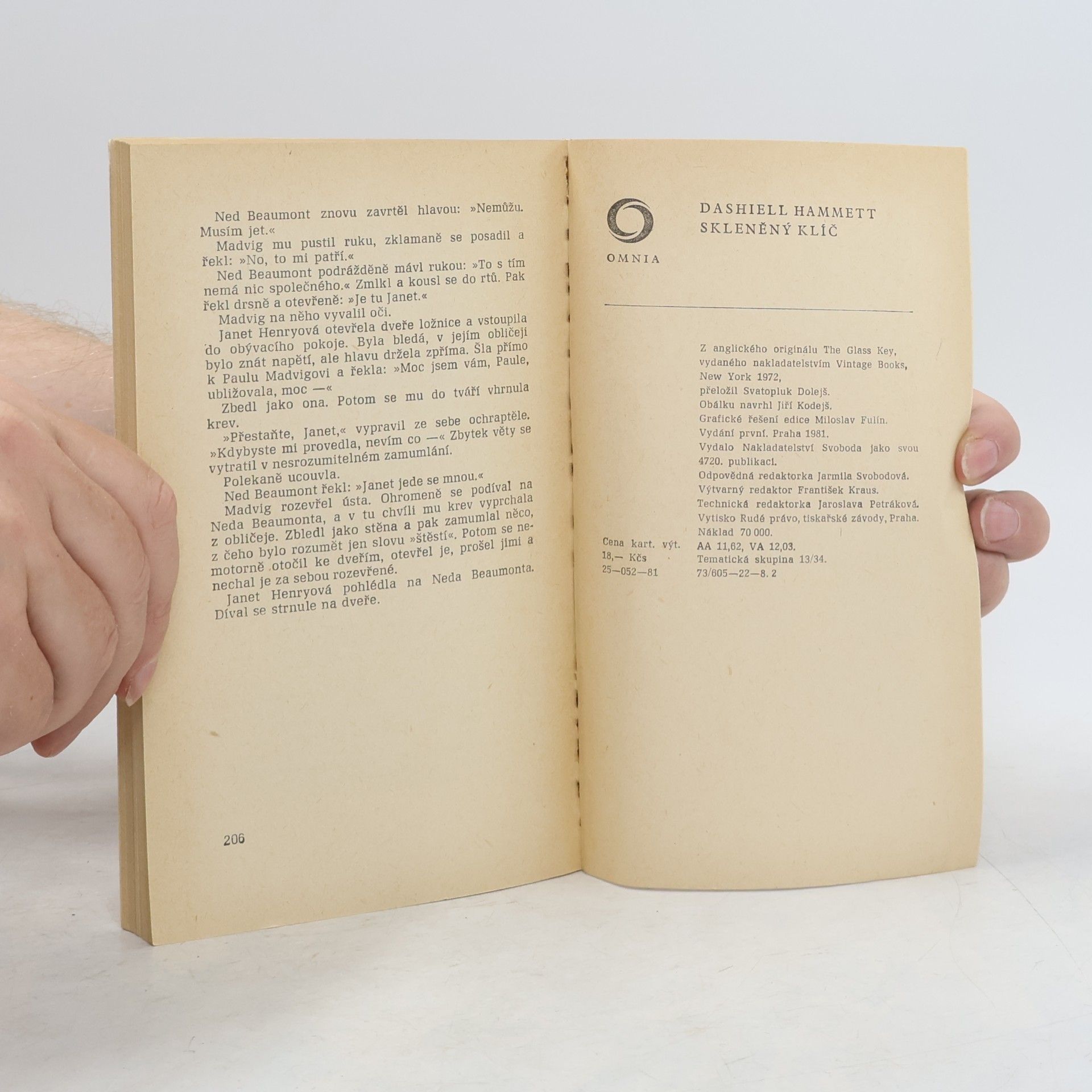 Dashiell Hammett Skleněný klíč