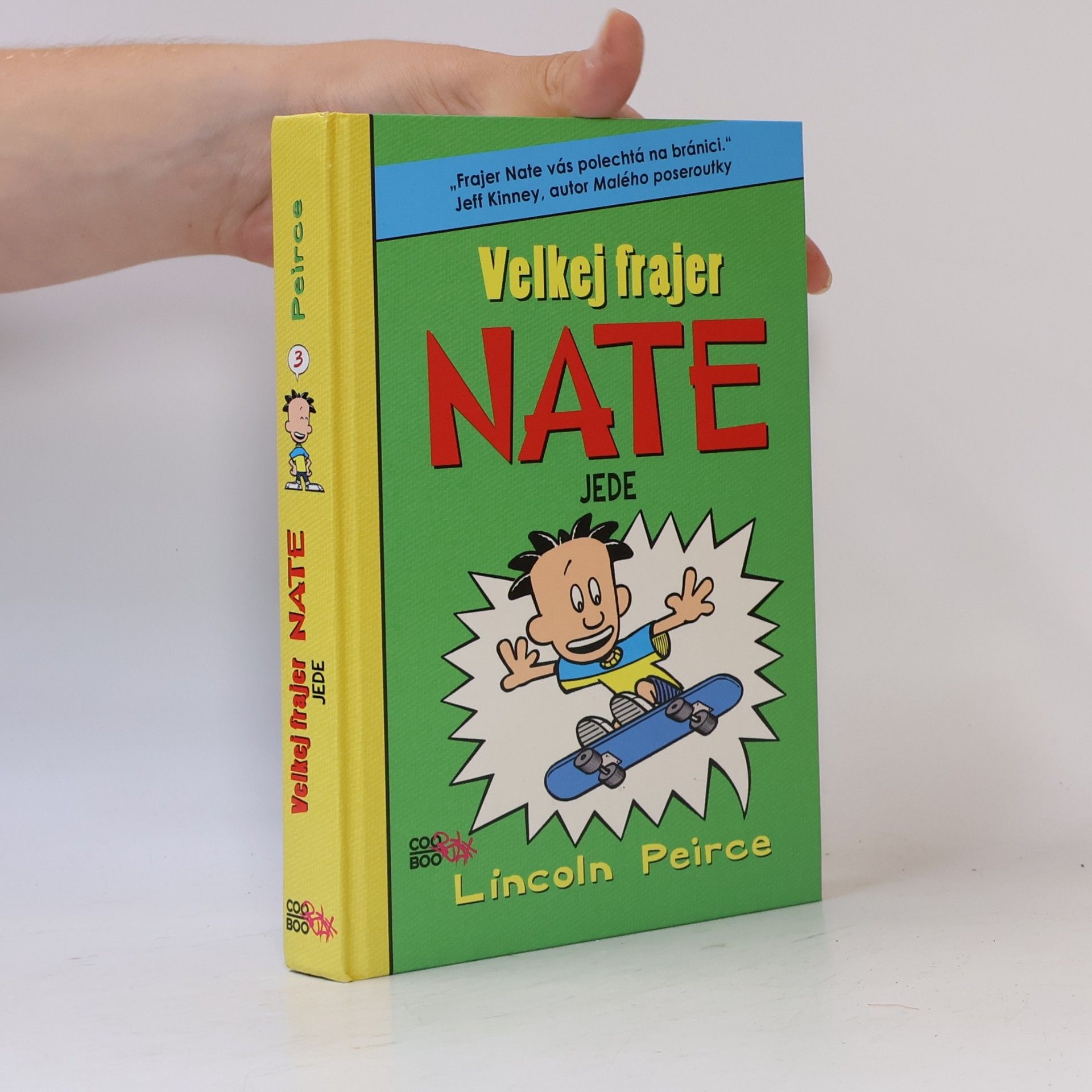 Lincoln Peirce Velkej frajer Nate jede