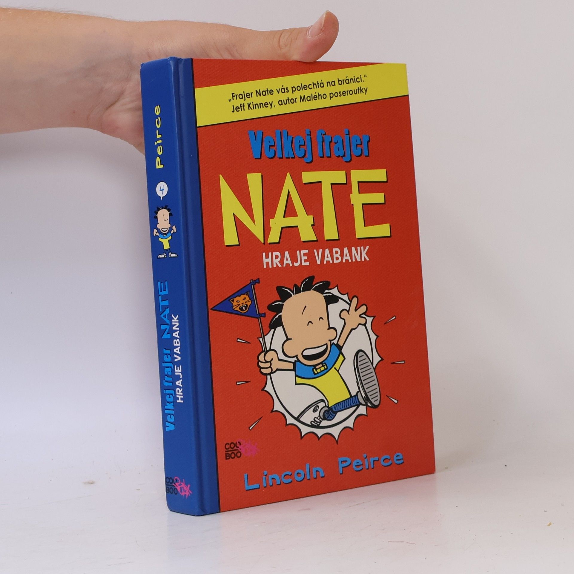 Lincoln Peirce Velkej frajer Nate hraje vabank