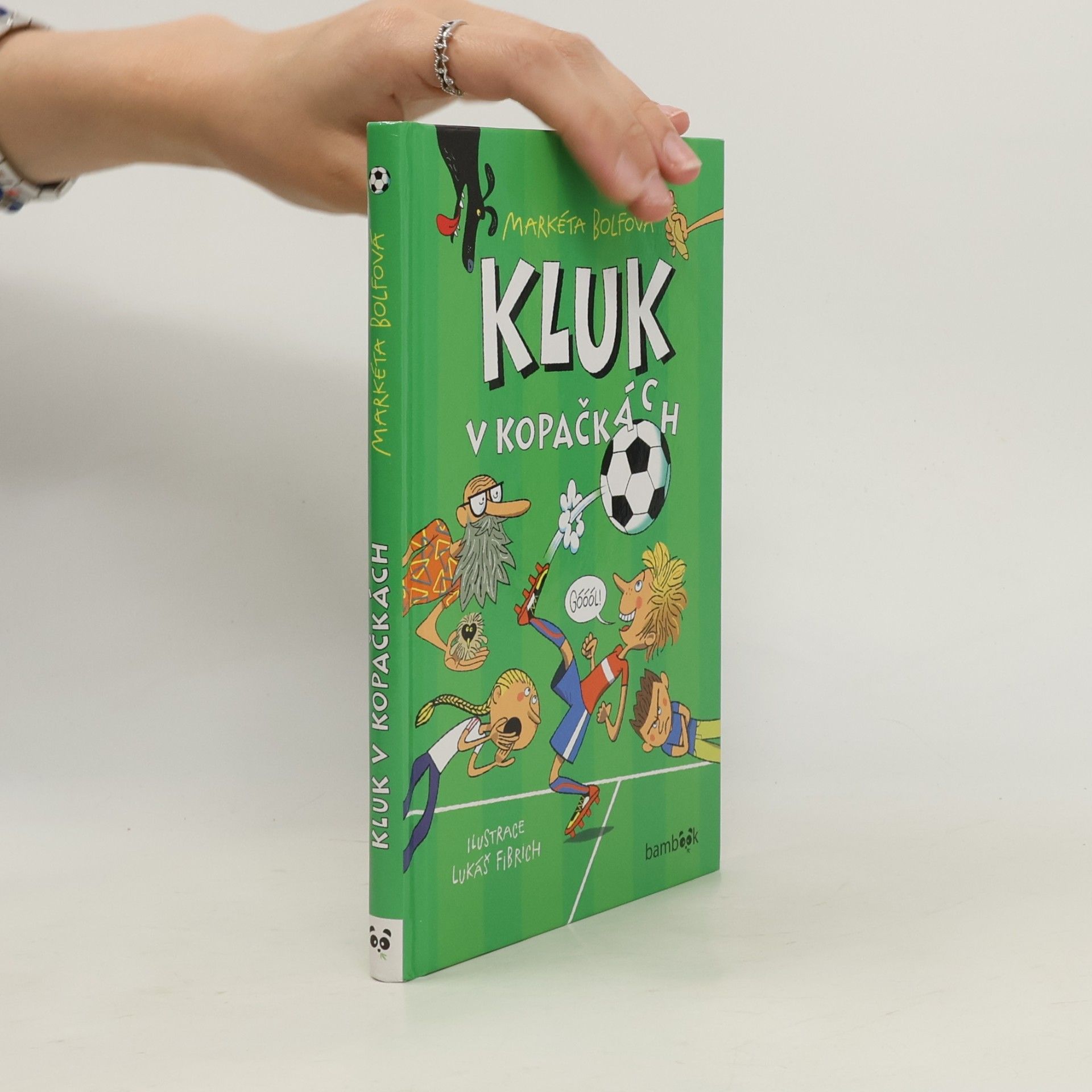 Markéta Bolfová Kluk v kopačkách