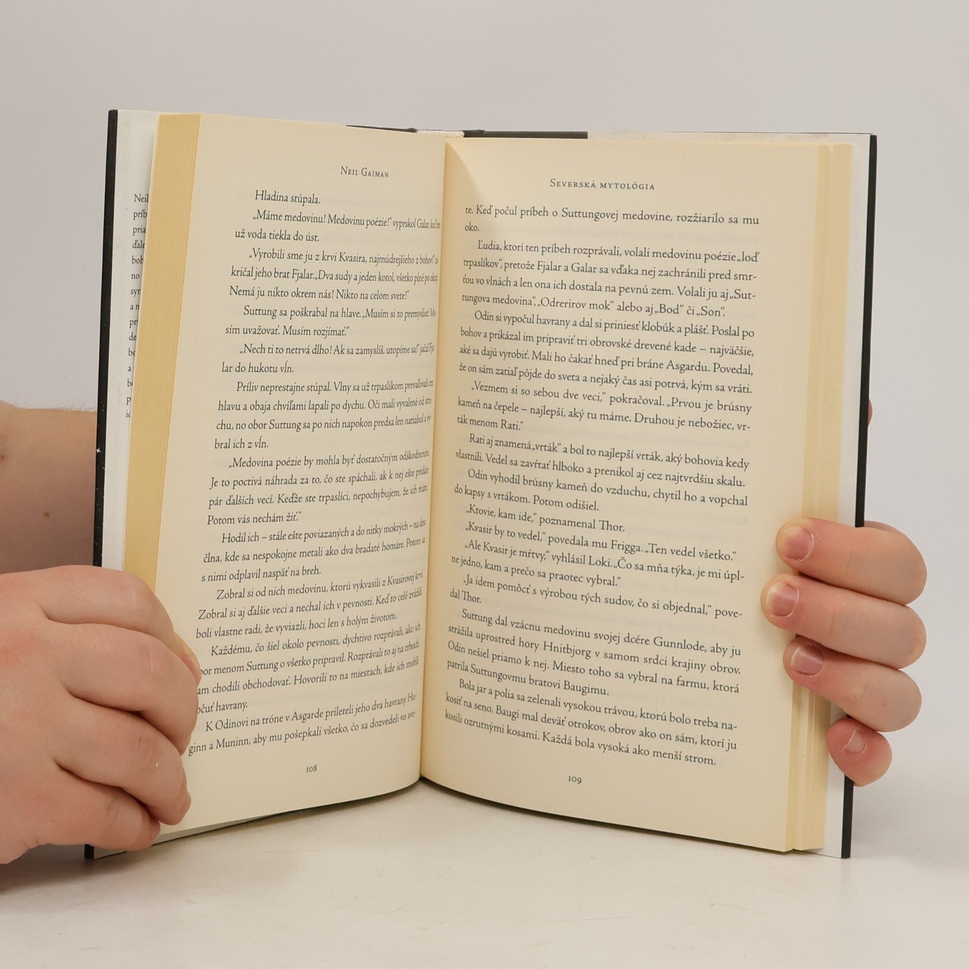 Neil Gaiman Severská mytológia