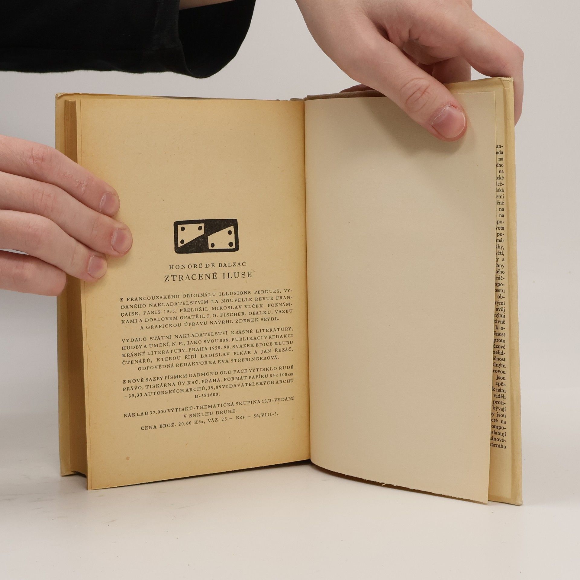 Honoré de Balzac Ztracené iluse