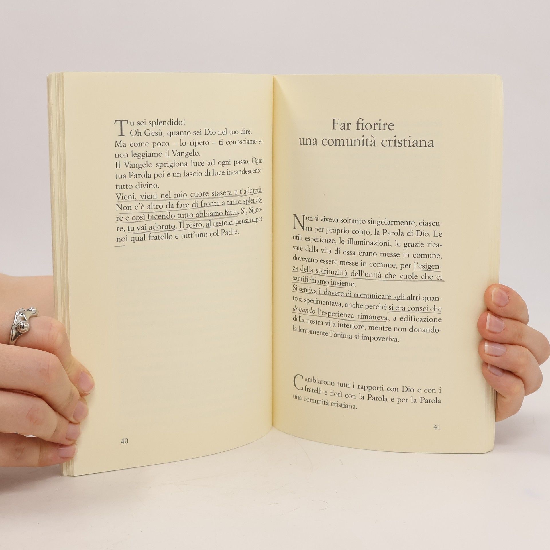 Chiara Lubich Essere tua parola