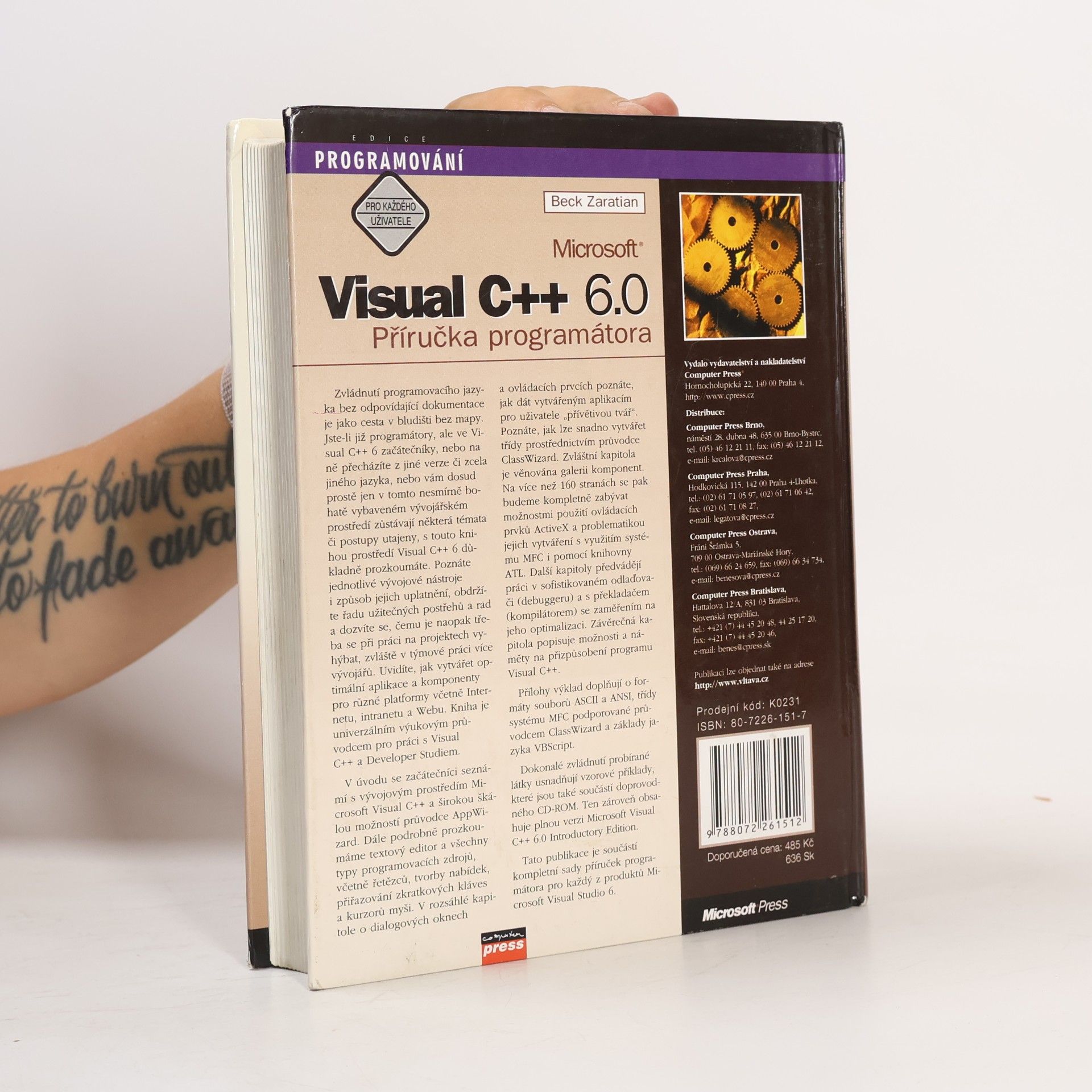 Beck Zaratian Microsoft Visual C++ 6.0 : příručka programátora
