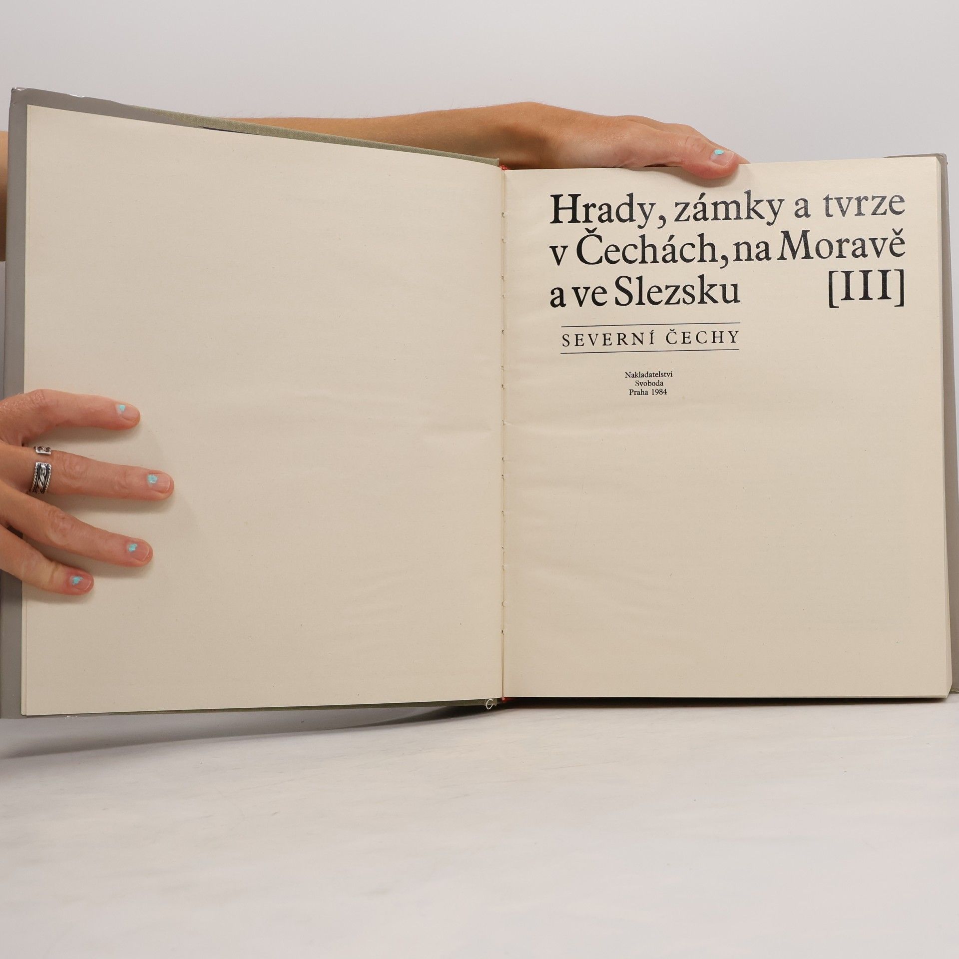 Various authors Hrady, zámky a tvrze v Čechách, na Moravě a ve Slezsku III. Severní Čechy