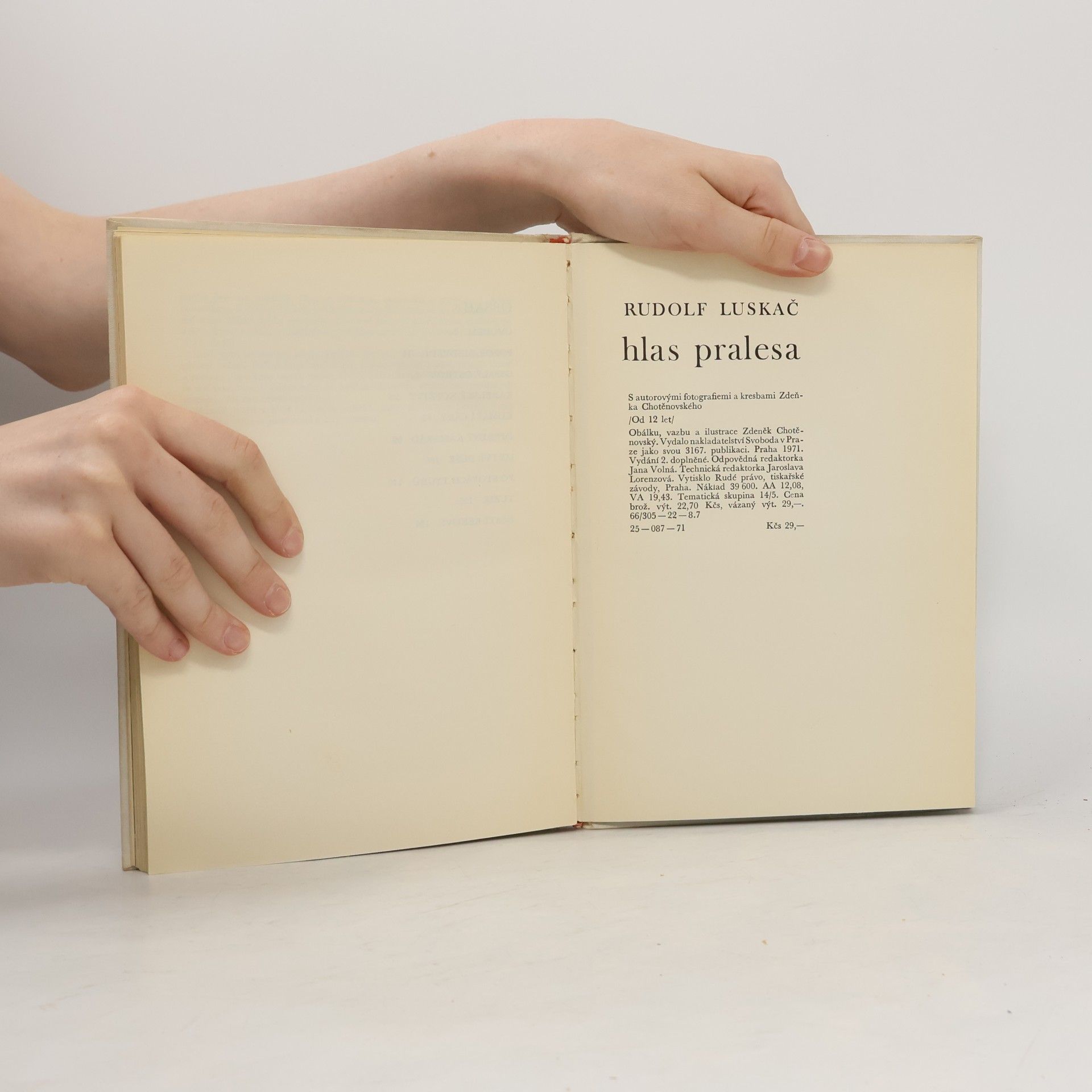 Rudolf Luskač Hlas pralesa