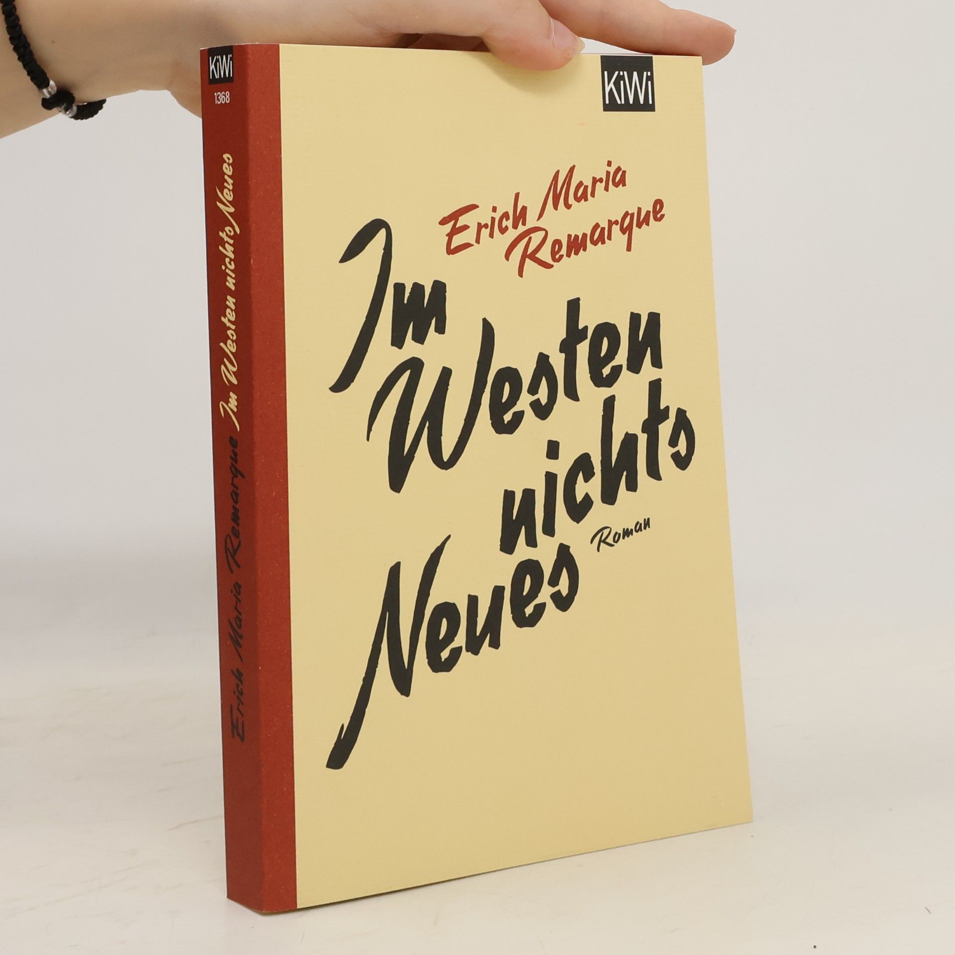 Erich Maria Remarque Im Westen nichts neues