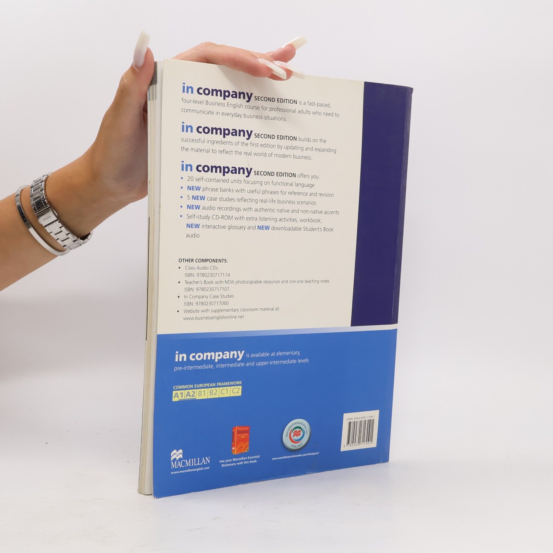 Simon Clarke In Company Second Edition: Elementary Student Book with CD-ROM, CEF Level A1-A2