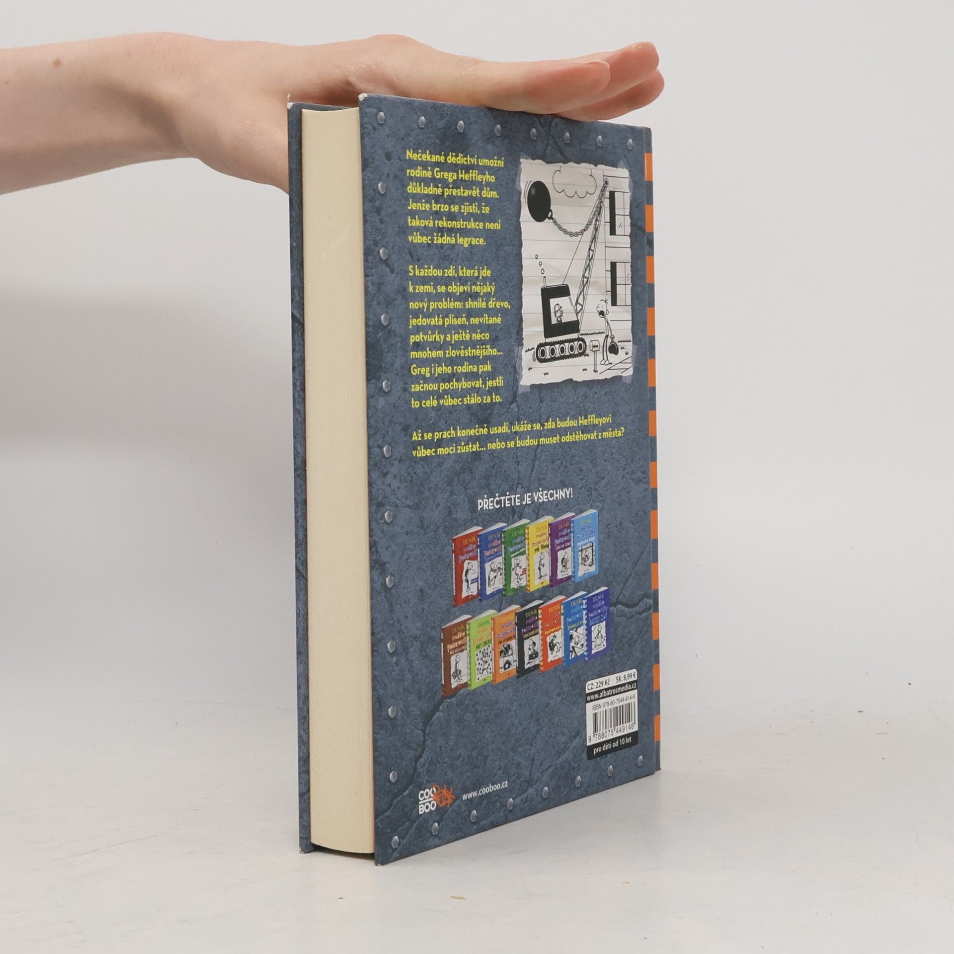 Jeff Kinney Deník malého poseroutky 14. Na spadnutí