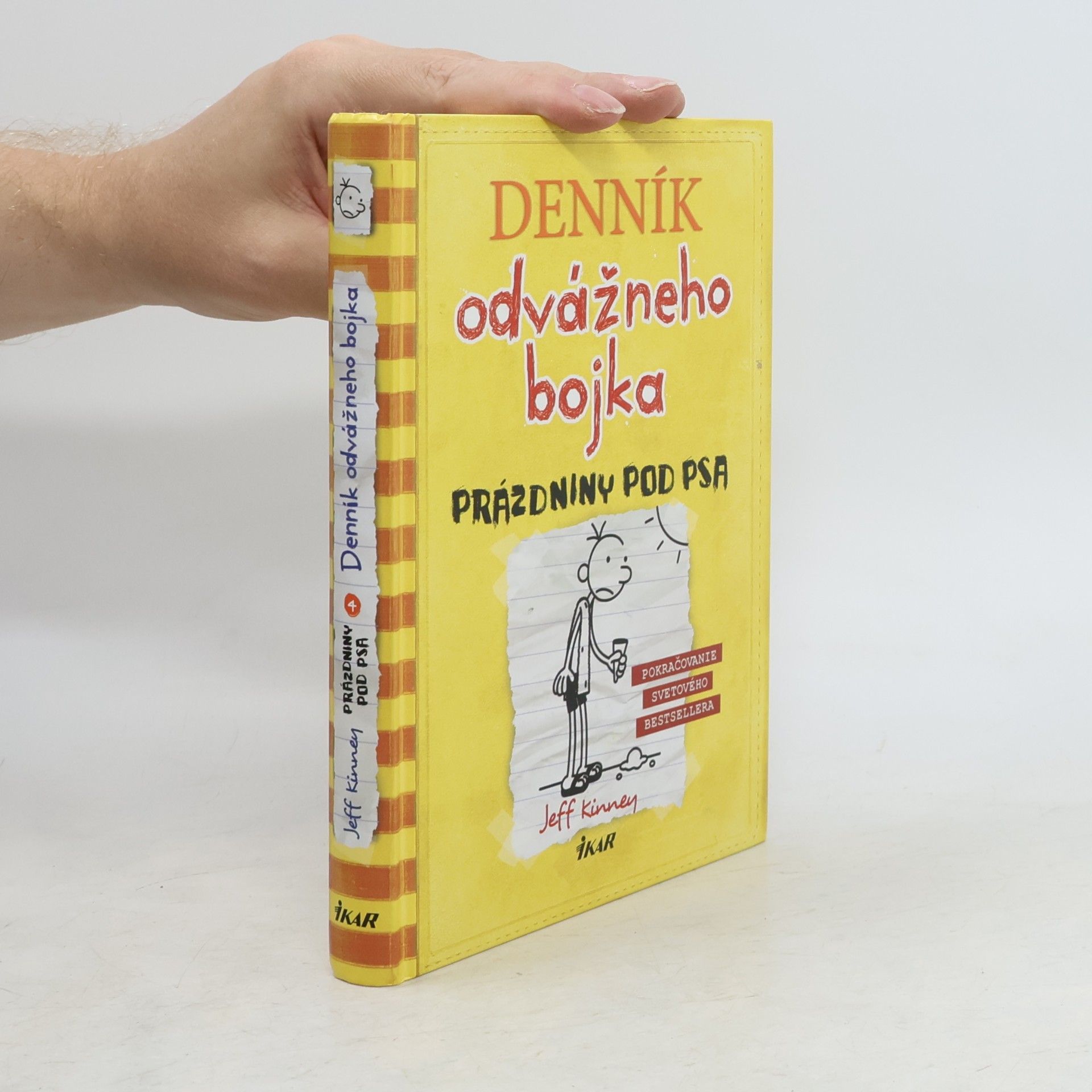 Jeff Kinney Denník odvážneho bojka 4: Prázdniny pod psa
