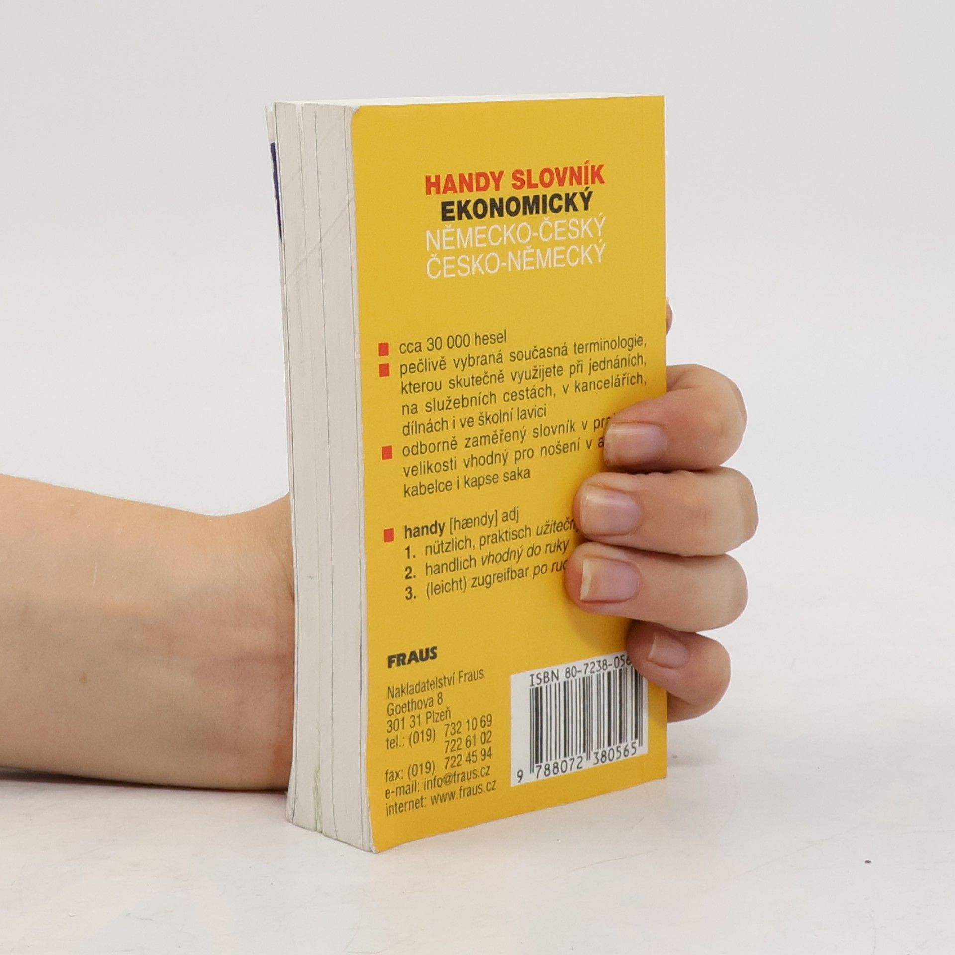 Pavel Vlach Handy slovník ekonomický německo-český, česko-německý : Handy-Wörterbuch Wirtschaft Deutsch-Tschechisch, Tschechisch-Deutsch