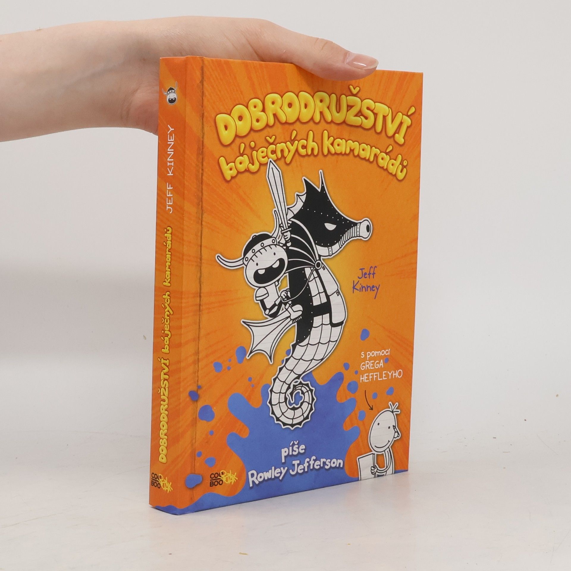 Jeff Kinney Dobrodružství báječných kamarádů. Píše Rowley Jefferson