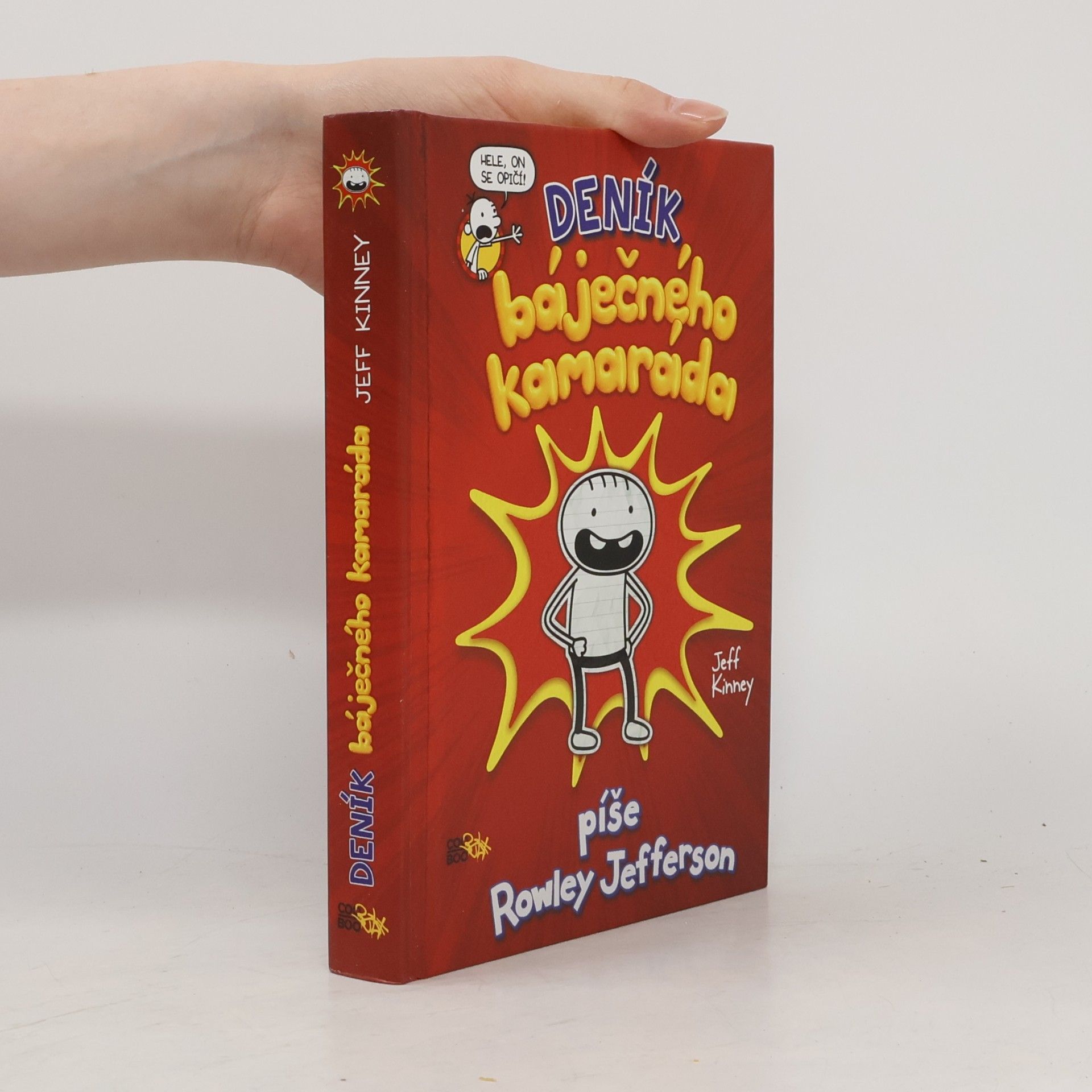Jeff Kinney Deník báječného kamaráda. Píše Rowley Jefferson