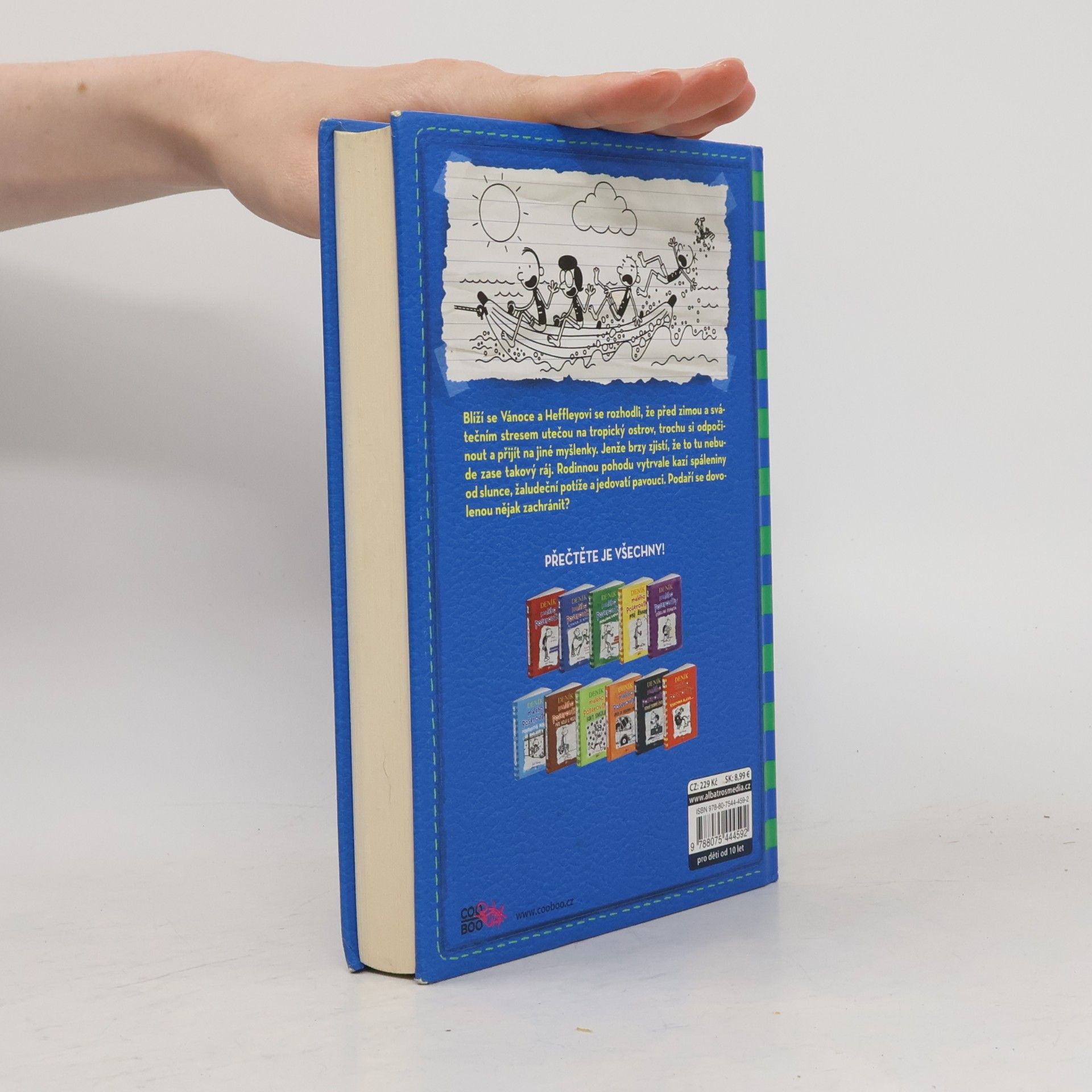 Jeff Kinney Deník malého poseroutky 12. Výprava za teplem