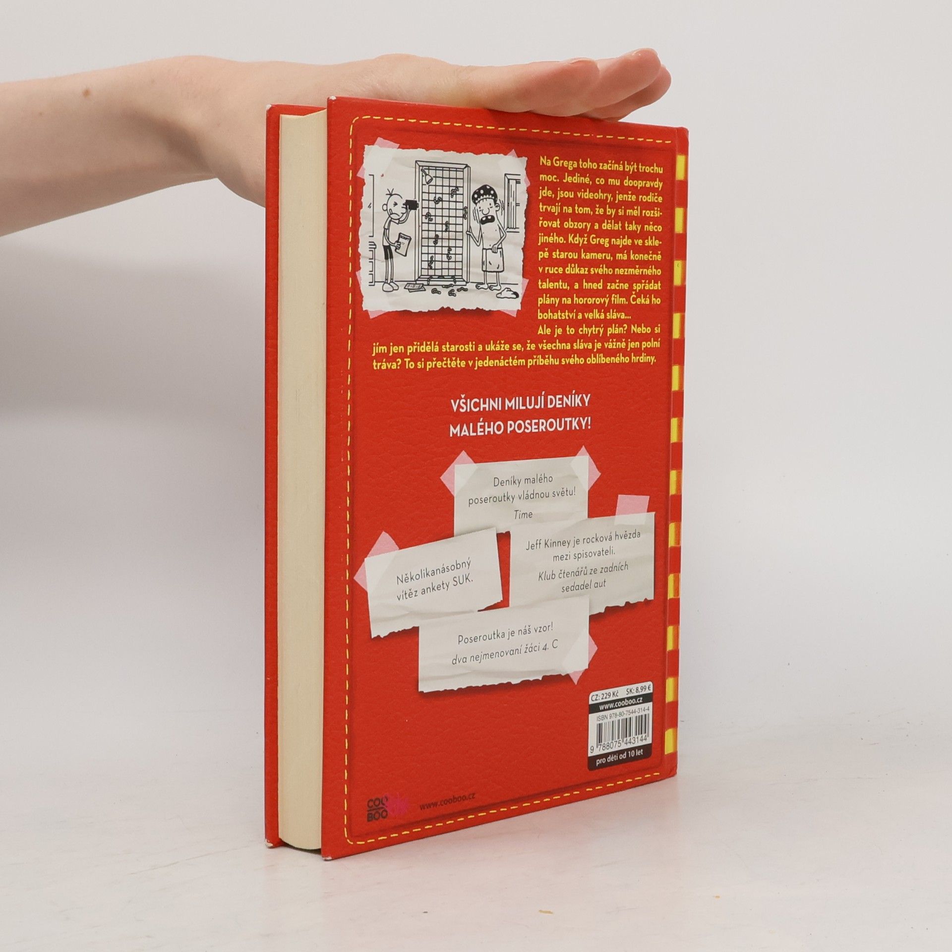 Jeff Kinney Deník malého poseroutky 11. Všechna sláva...