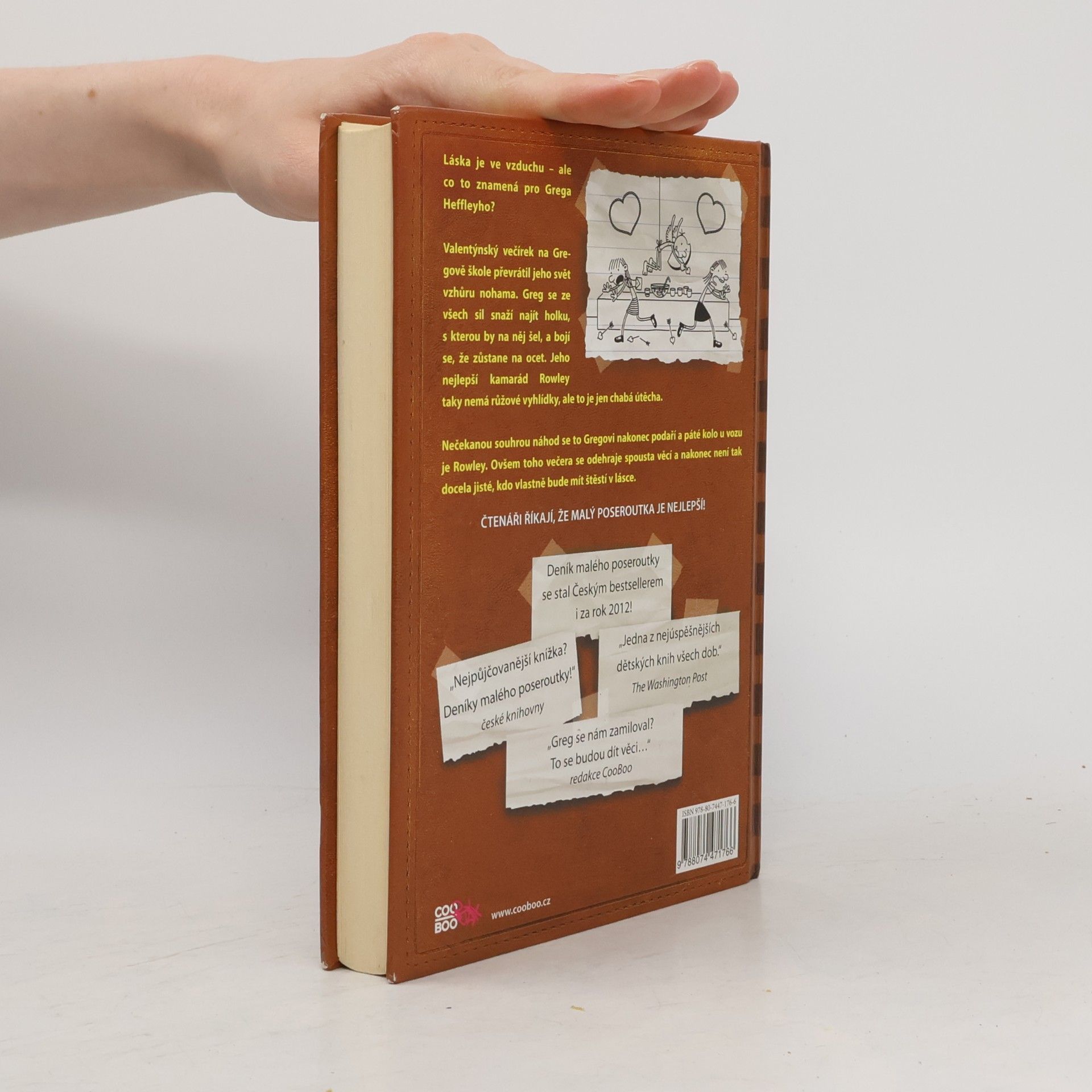 Jeff Kinney Deník malého poseroutky 7. Páté kolo u vozu