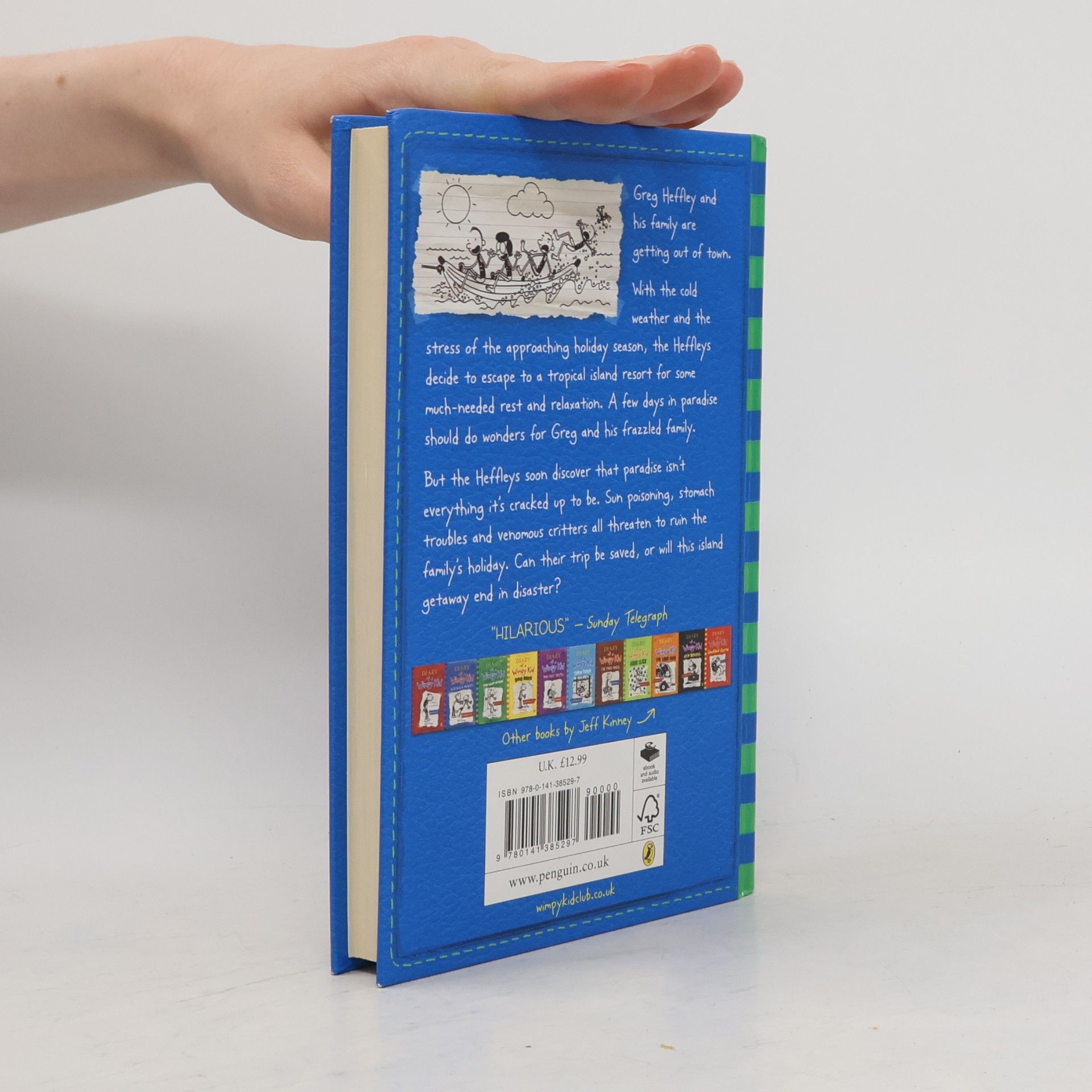 Jeff Kinney Diary of a wimpy kid. The getaway