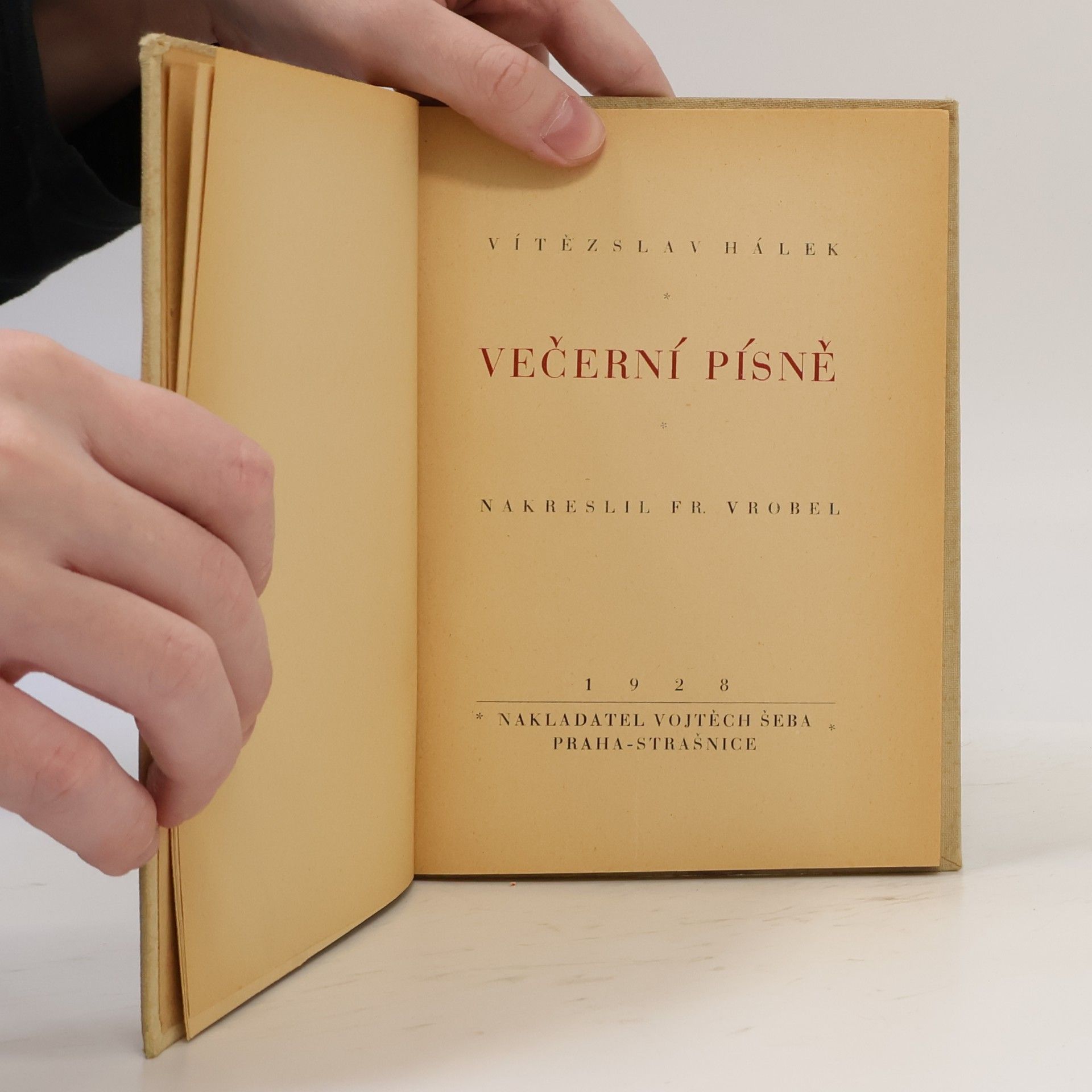 Vítězslav Hálek Večerní písně