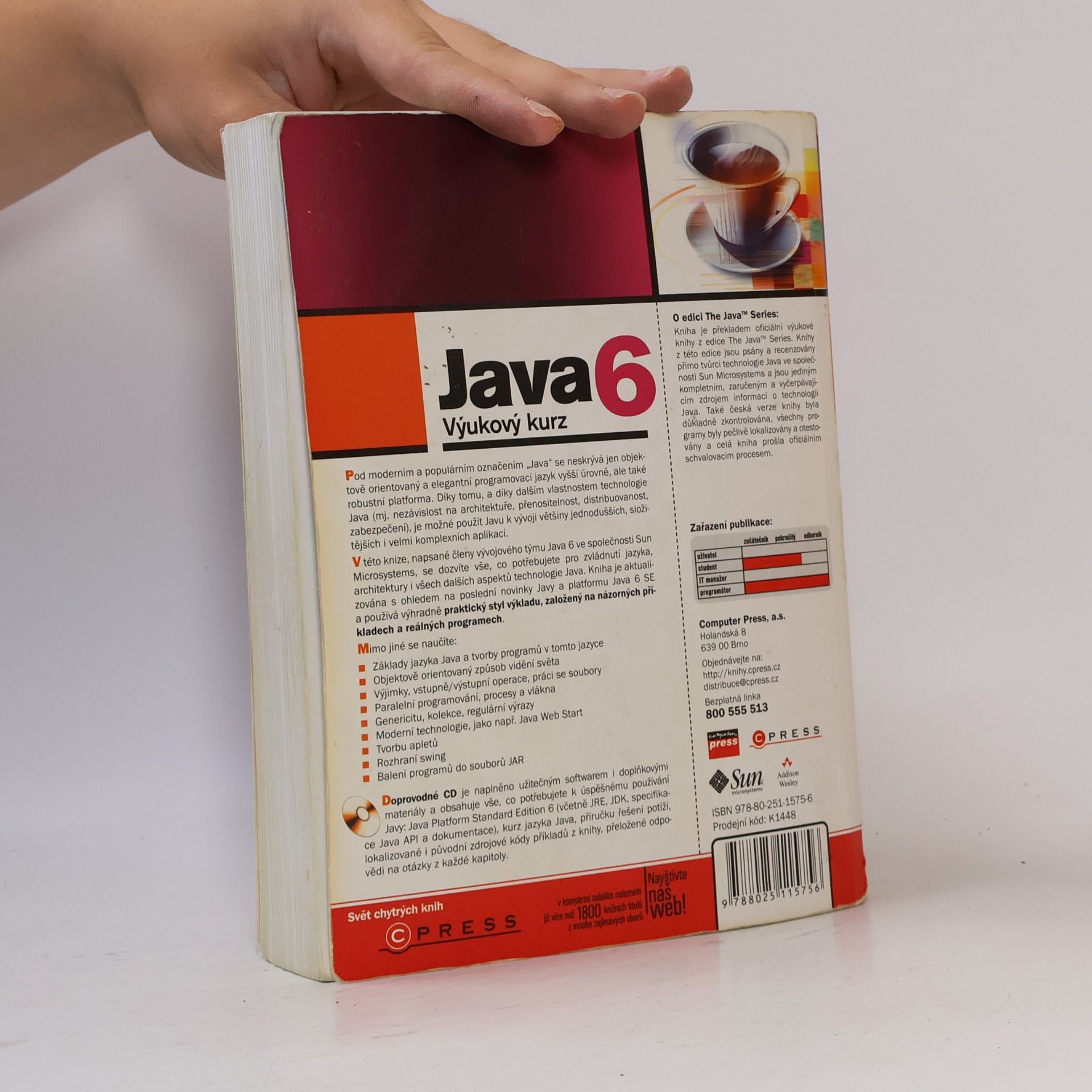 Sharon Zakhour Java 6 : výukový kurz