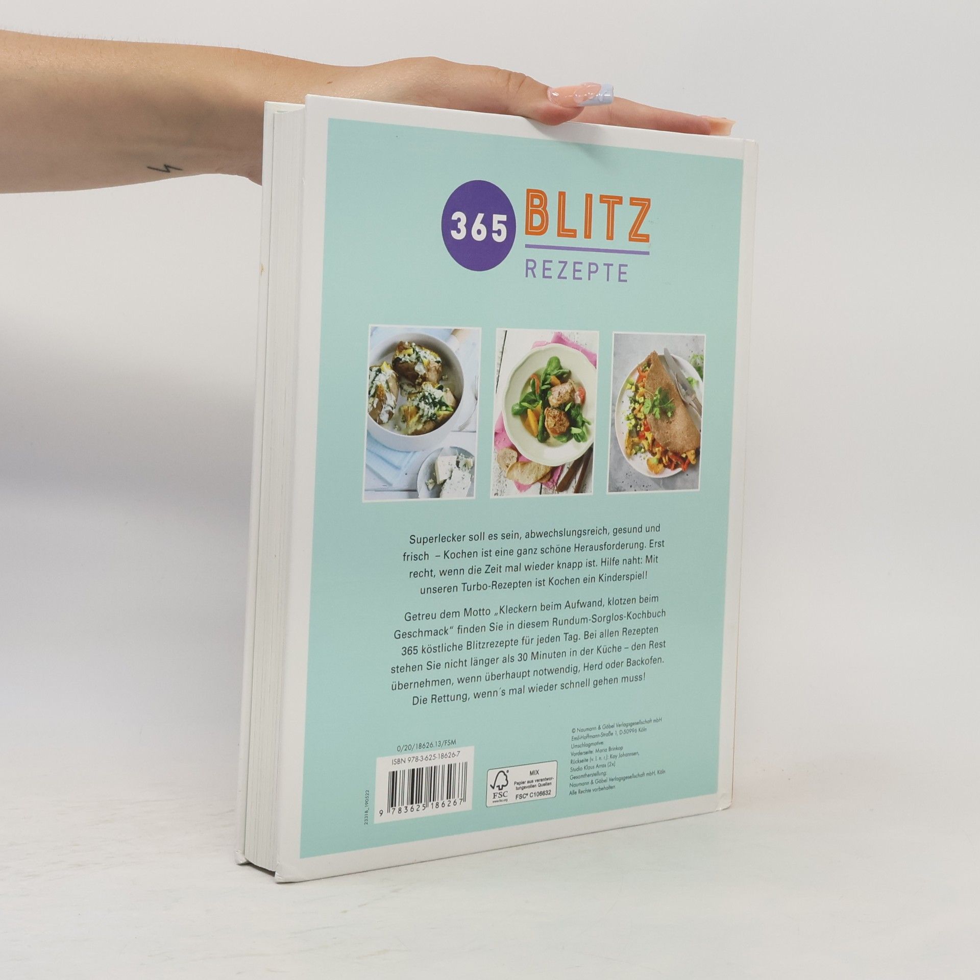 Collectif d'auteurs 365 Blitzrezepte