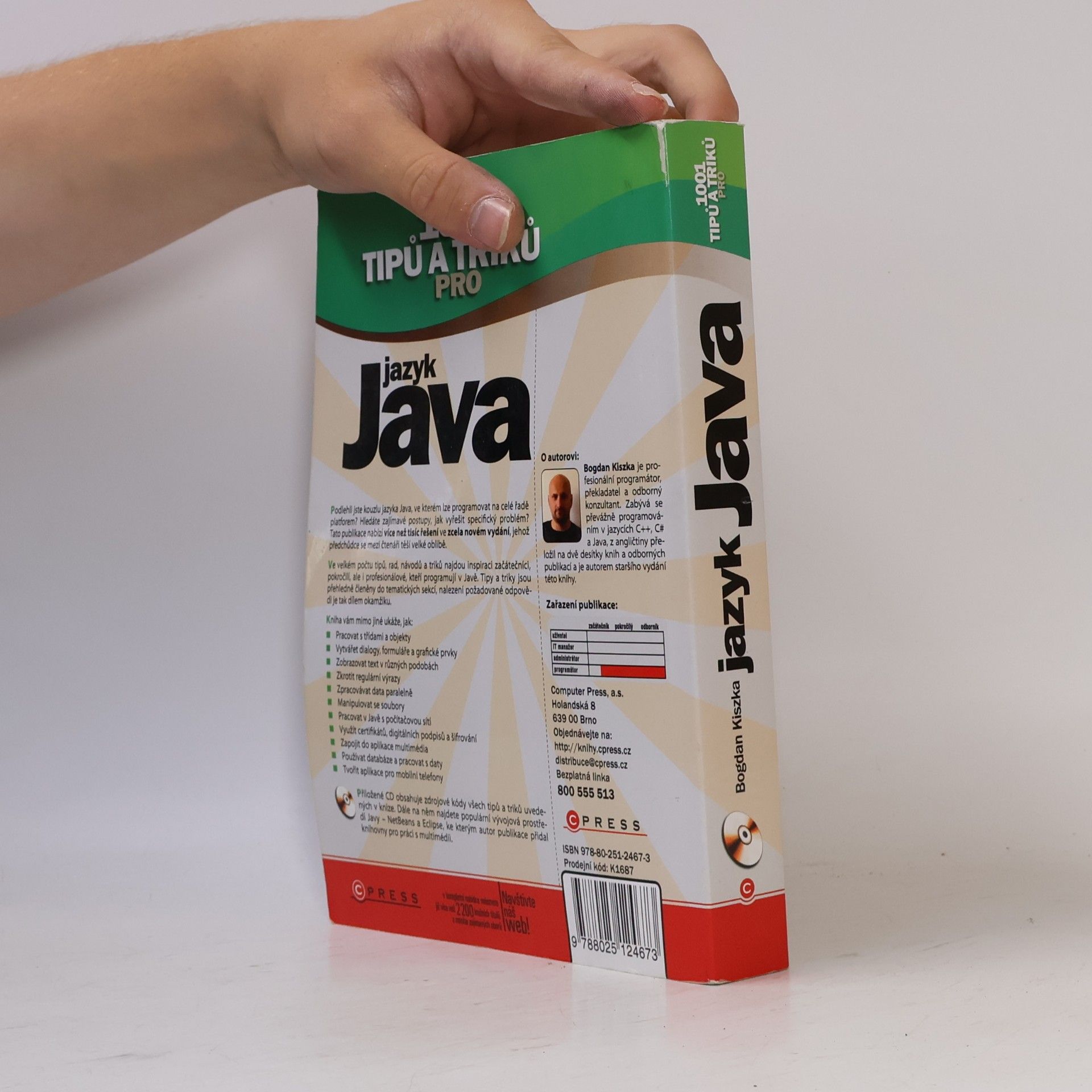 Bogdan Kiszka 1001 tipů a triků pro jazyk Java