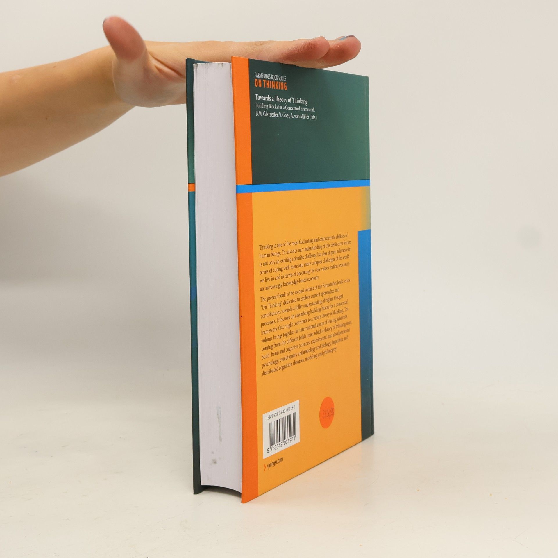 Britt M. Glatzeder Parmenides Book Series On Thinking: Towards a Theory of Thinking