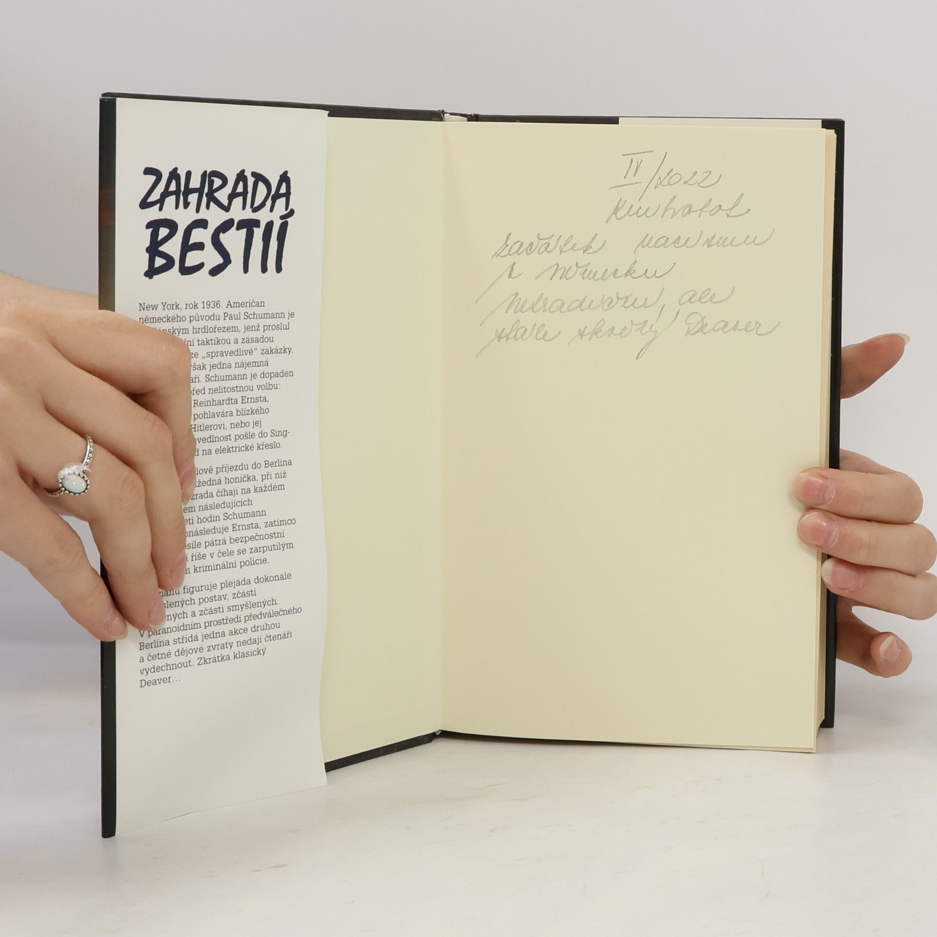 Jeffery Deaver Zahrada bestií