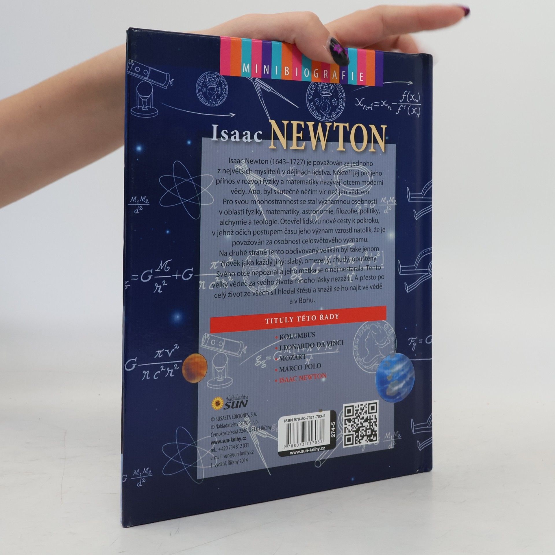 José Morán Isaac Newton - Minibiografie převratného vědce