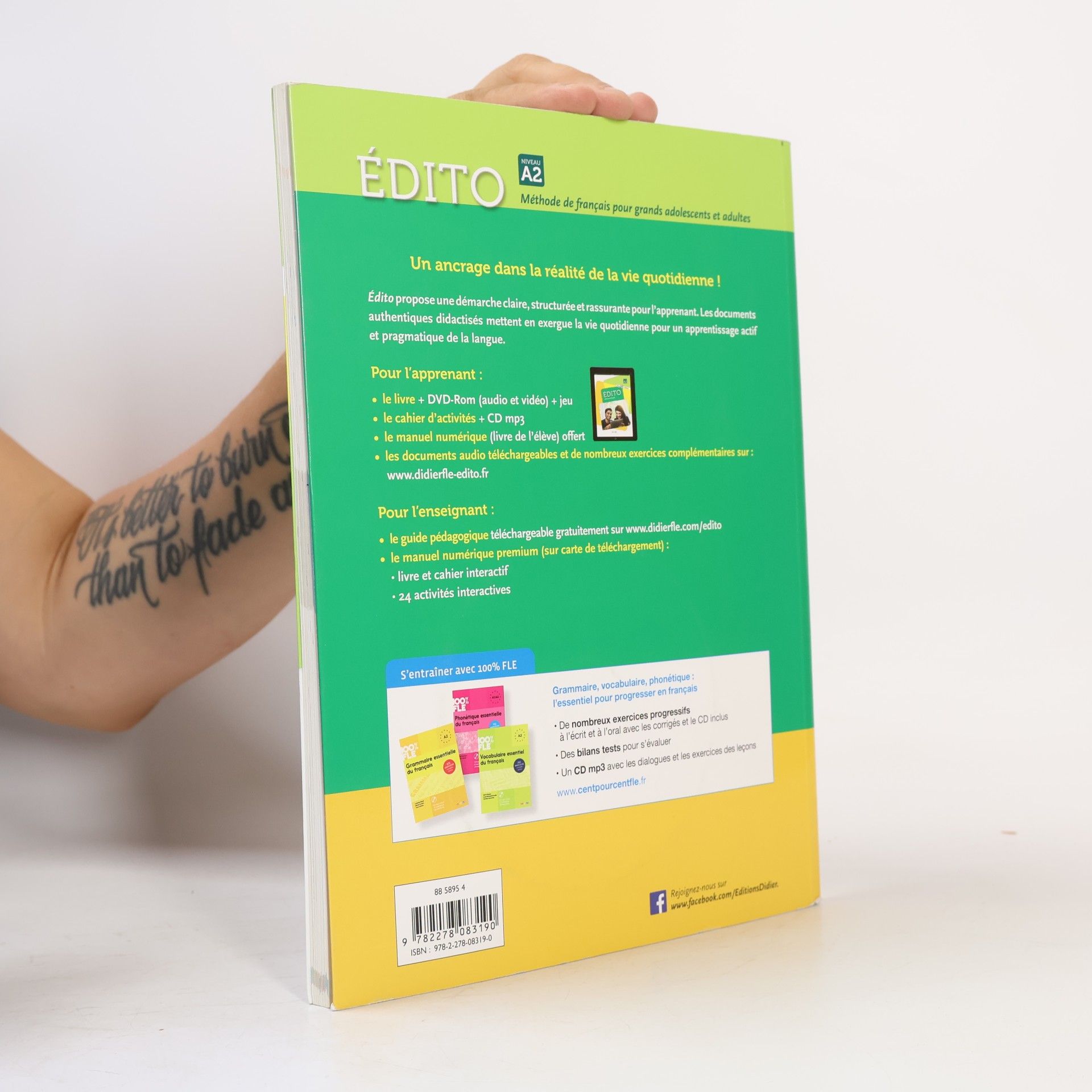 Kolektiv autorů Édito : méthode de franҫais : niveau A2