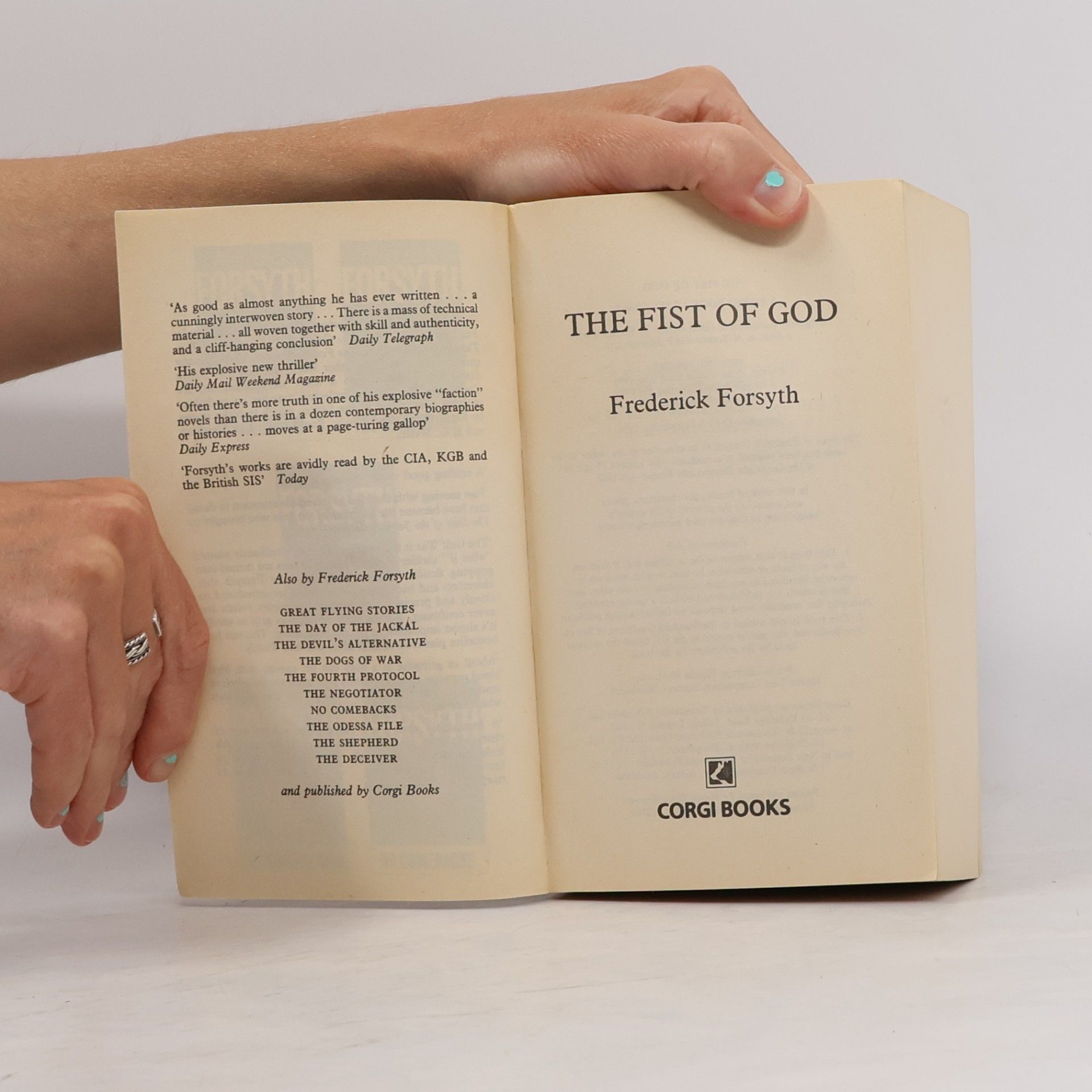 Frederick Forsyth The Fist of God