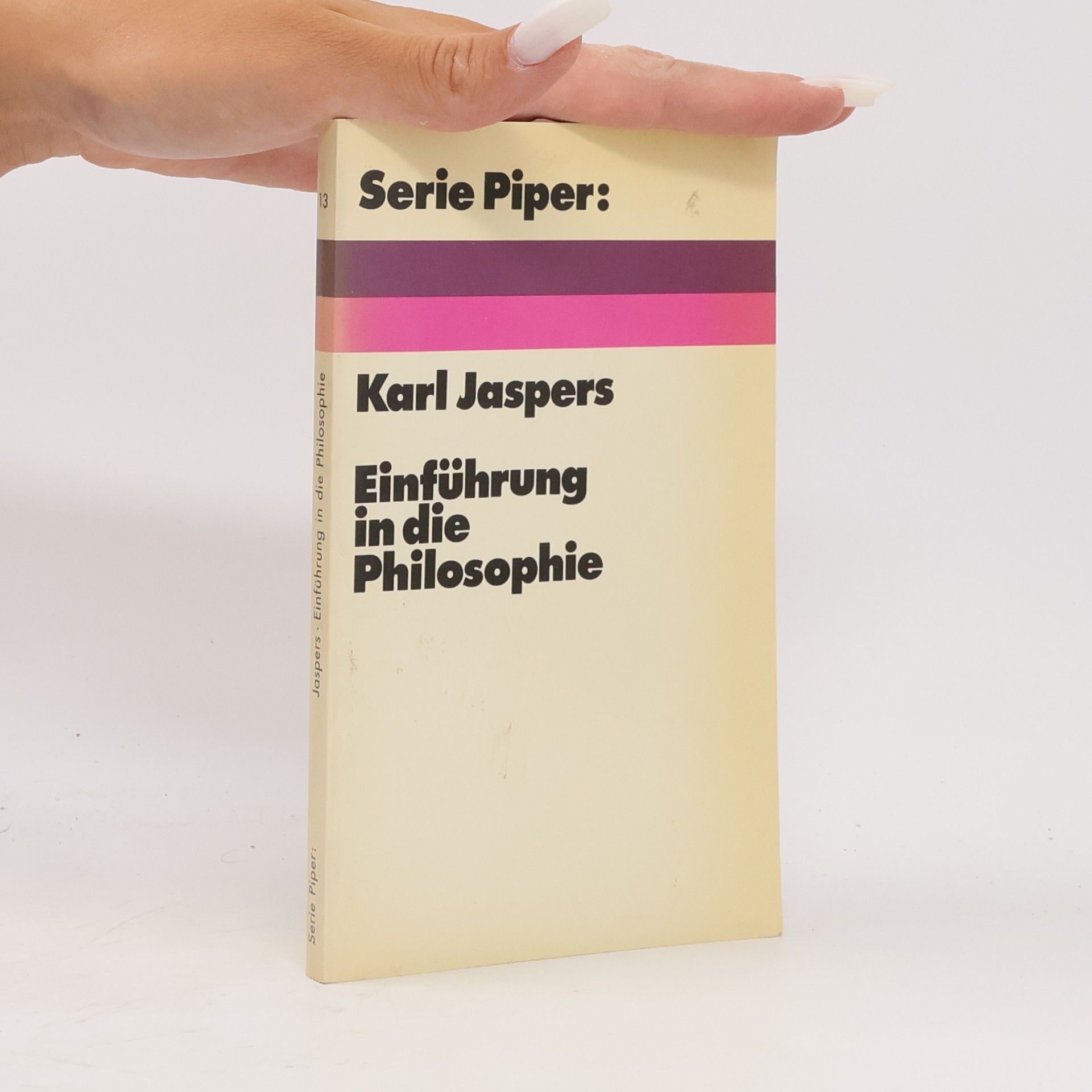 Karl Jaspers Einführung in d. Philosophie