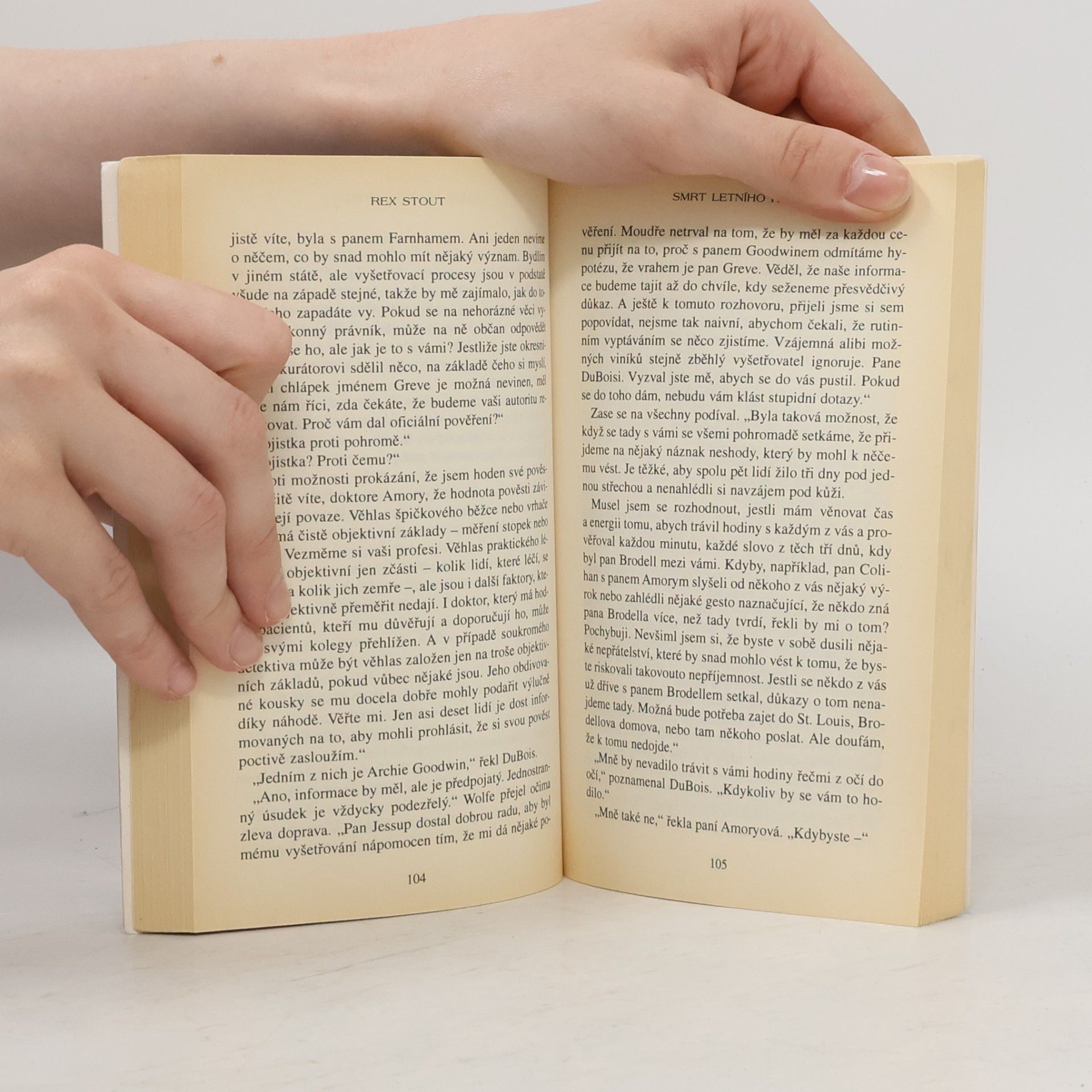 Rex Stout Smrt letního hosta
