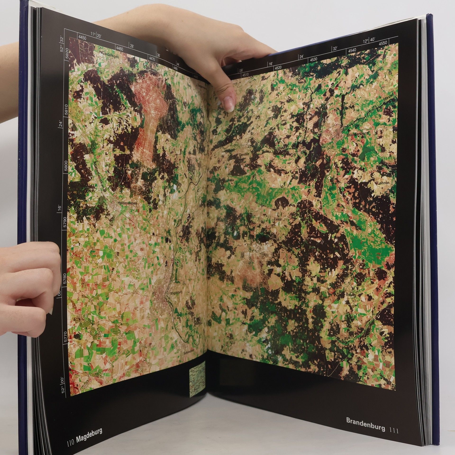 Rudolf Winter Geo-Satellitenbild-Atlas Deutschland
