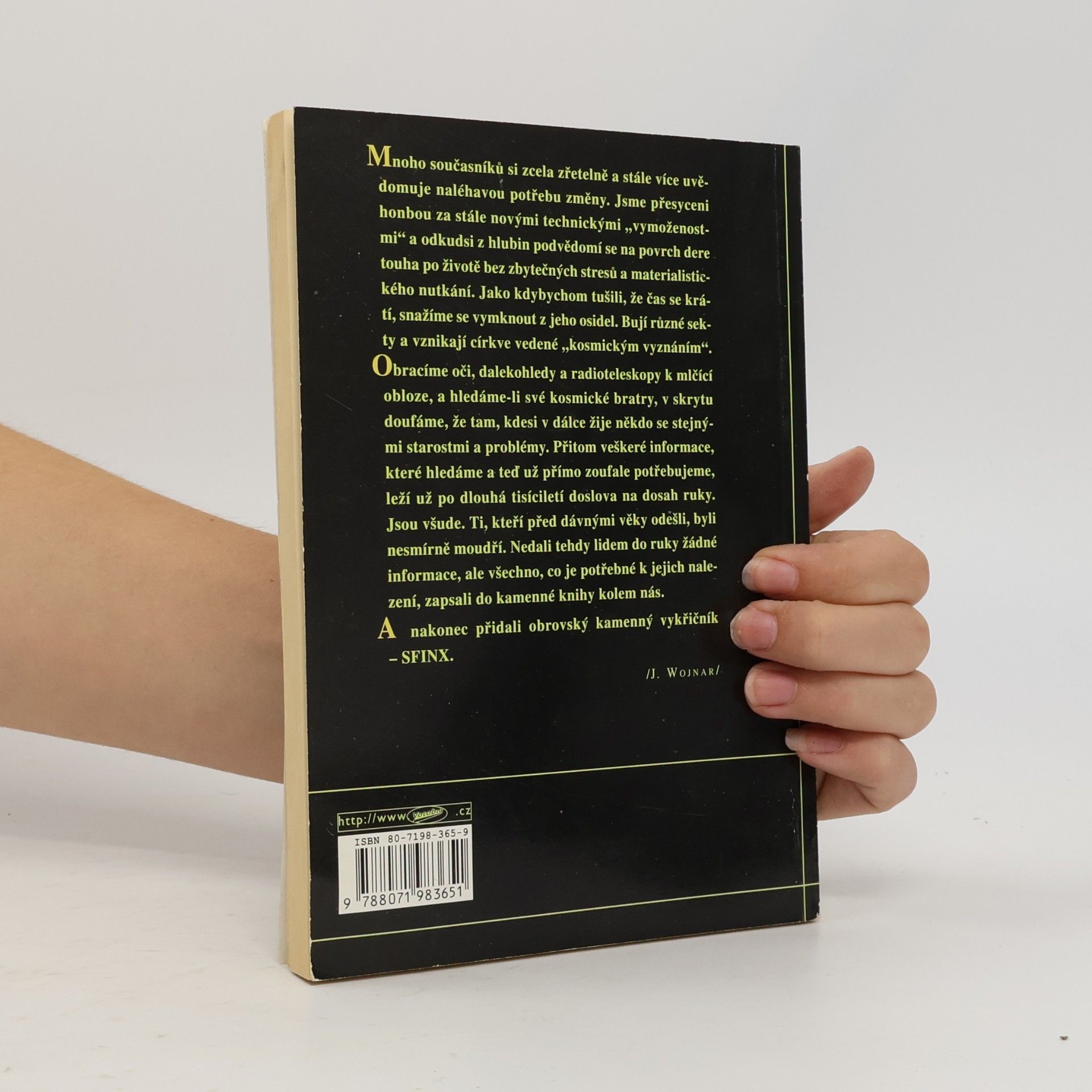 Wojnar Jiří Bestseller v kameni. Díl 2, Přehlížená poselství a utajované skutečnosti