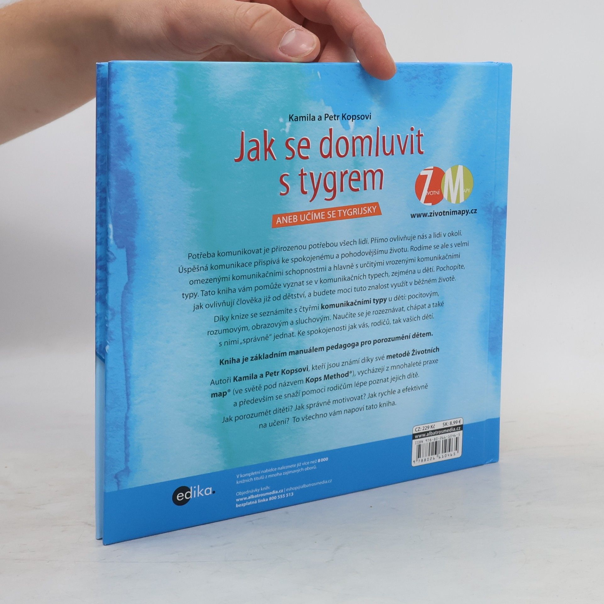 Kamila Kopsová Jak se domluvit s tygrem, aneb, Učíme se tygrijsky